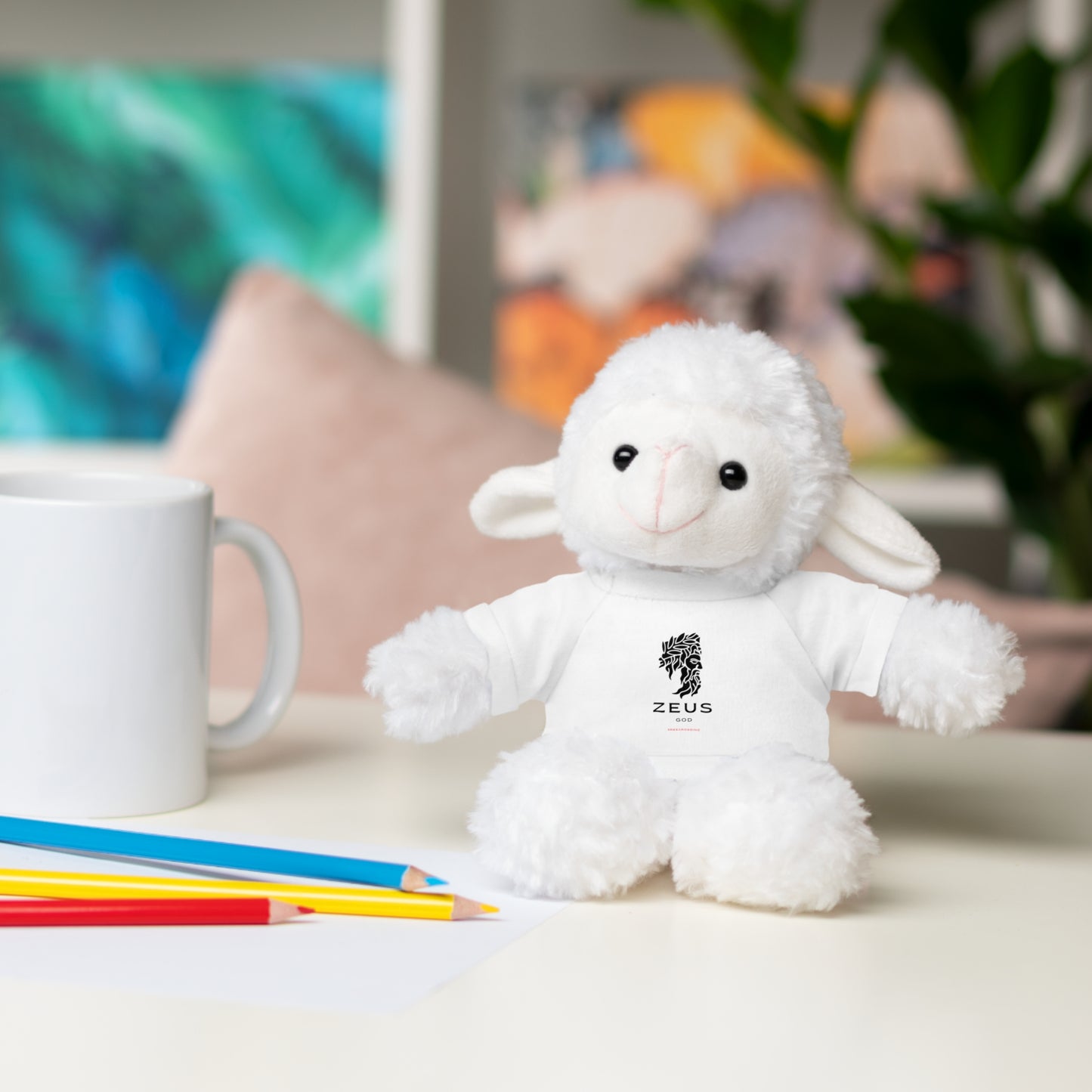 Zeus Stuffed Animals with Tee