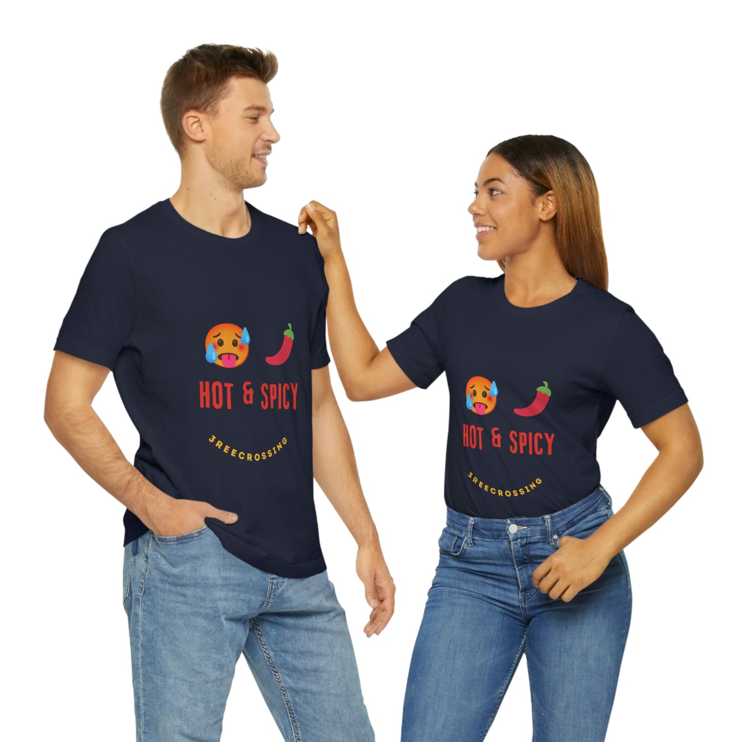 Hot And Spicy Jersey Short Sleeve Tee