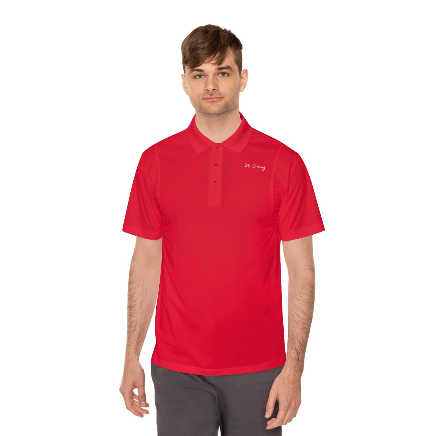 Mr. Crossing Men's Sport Polo Shirt