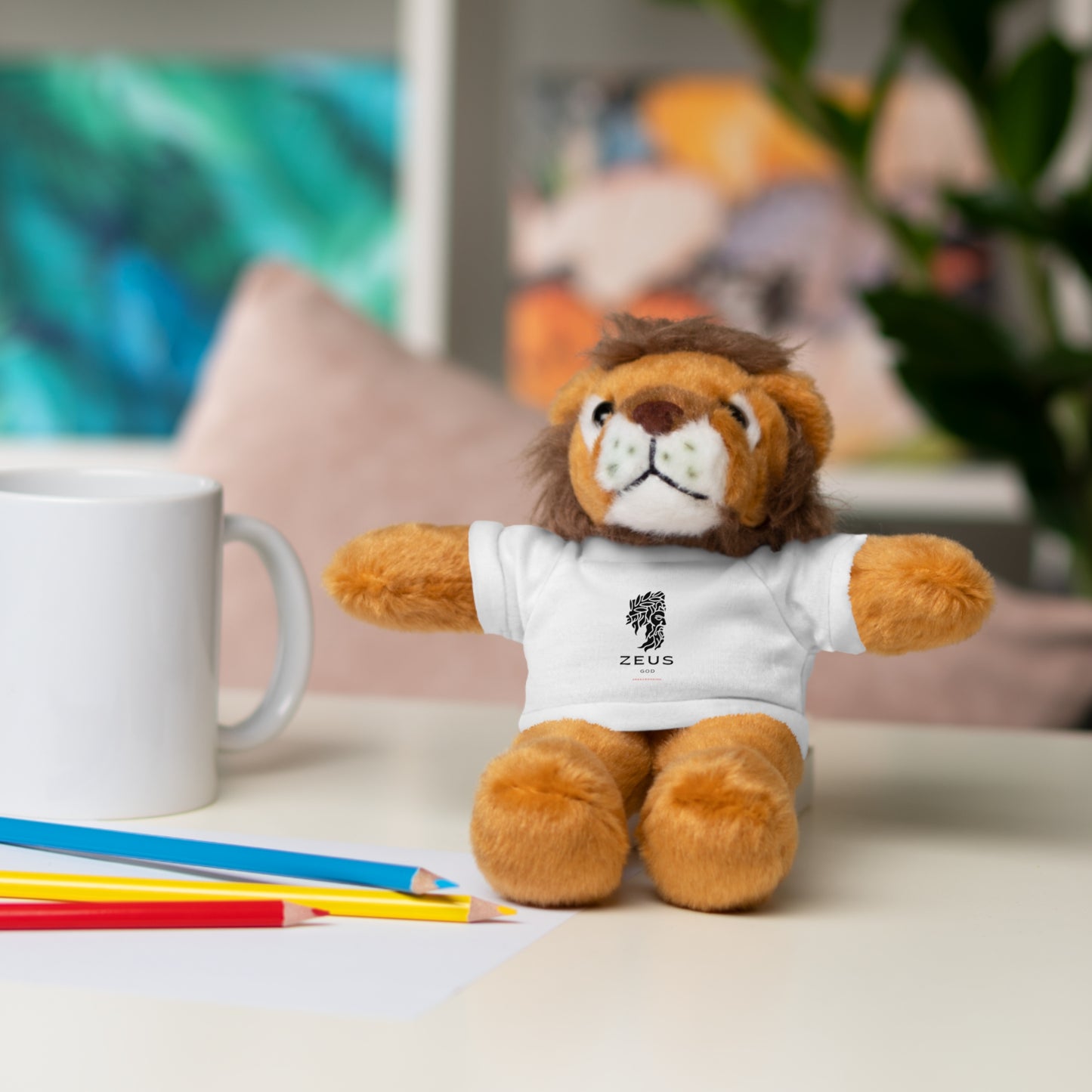 Zeus Stuffed Animals with Tee