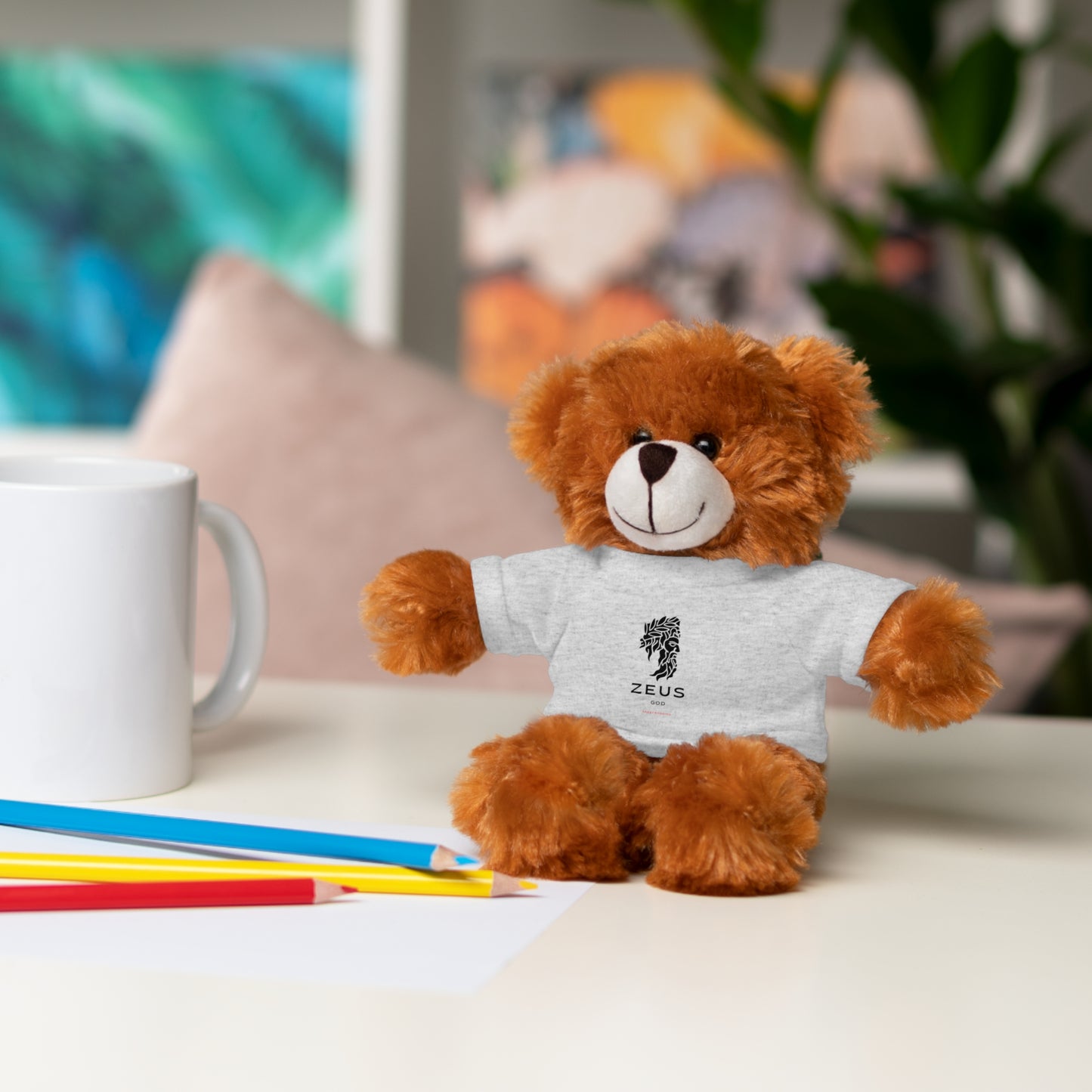 Zeus Stuffed Animals with Tee