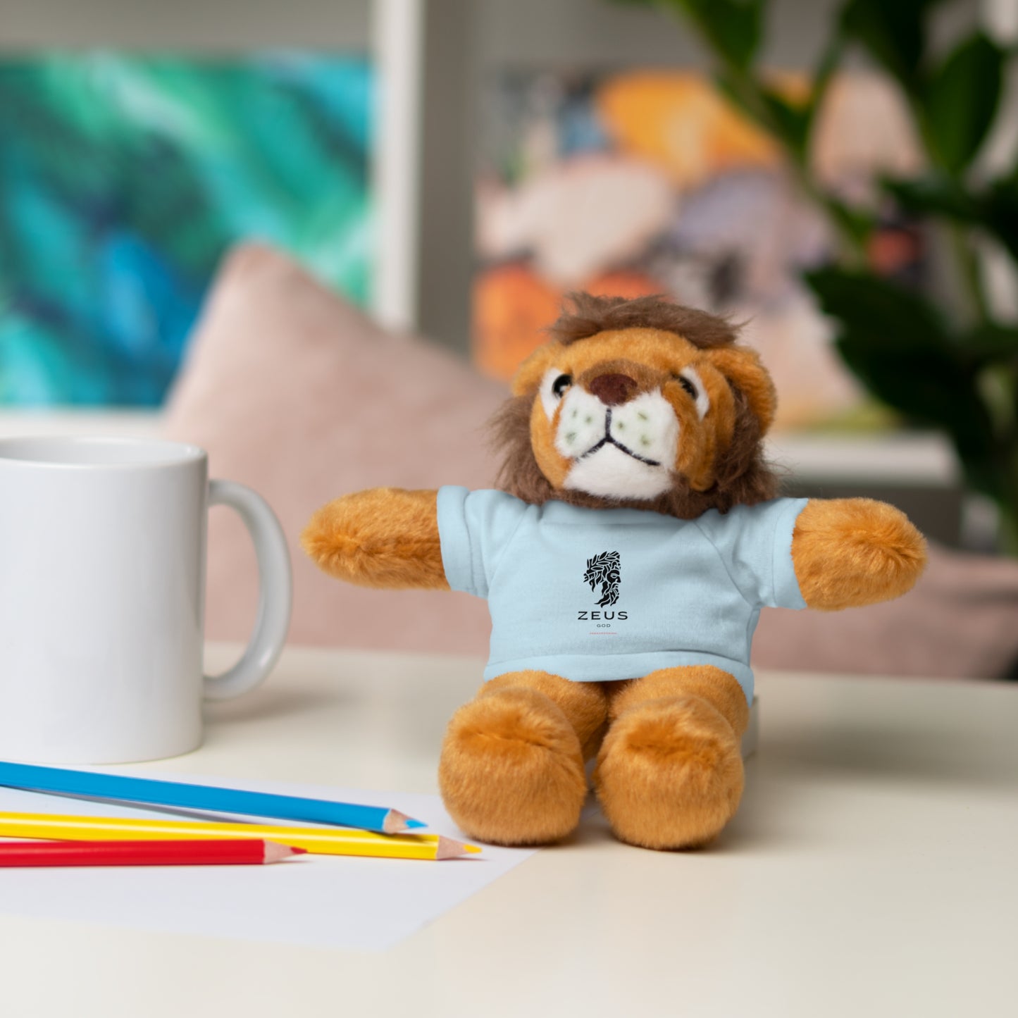 Zeus Stuffed Animals with Tee