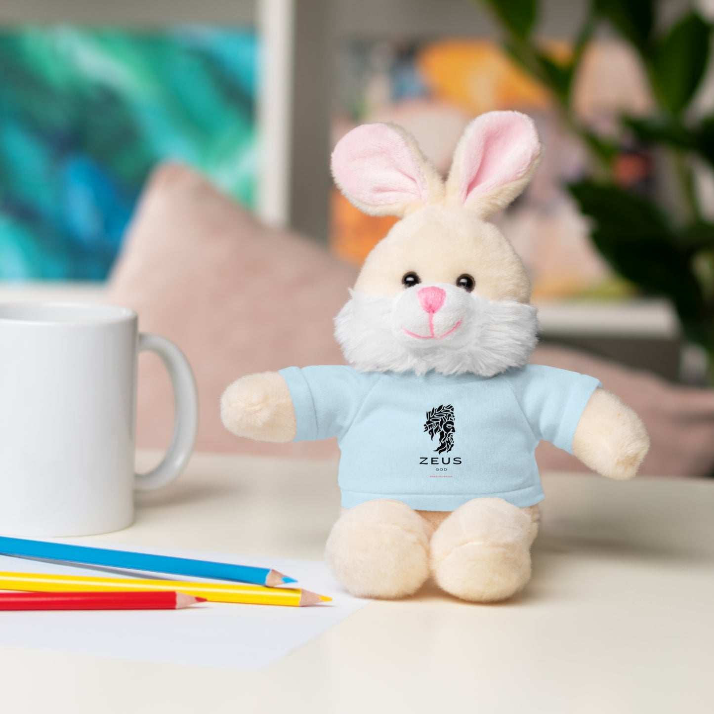 Zeus Stuffed Animals with Tee
