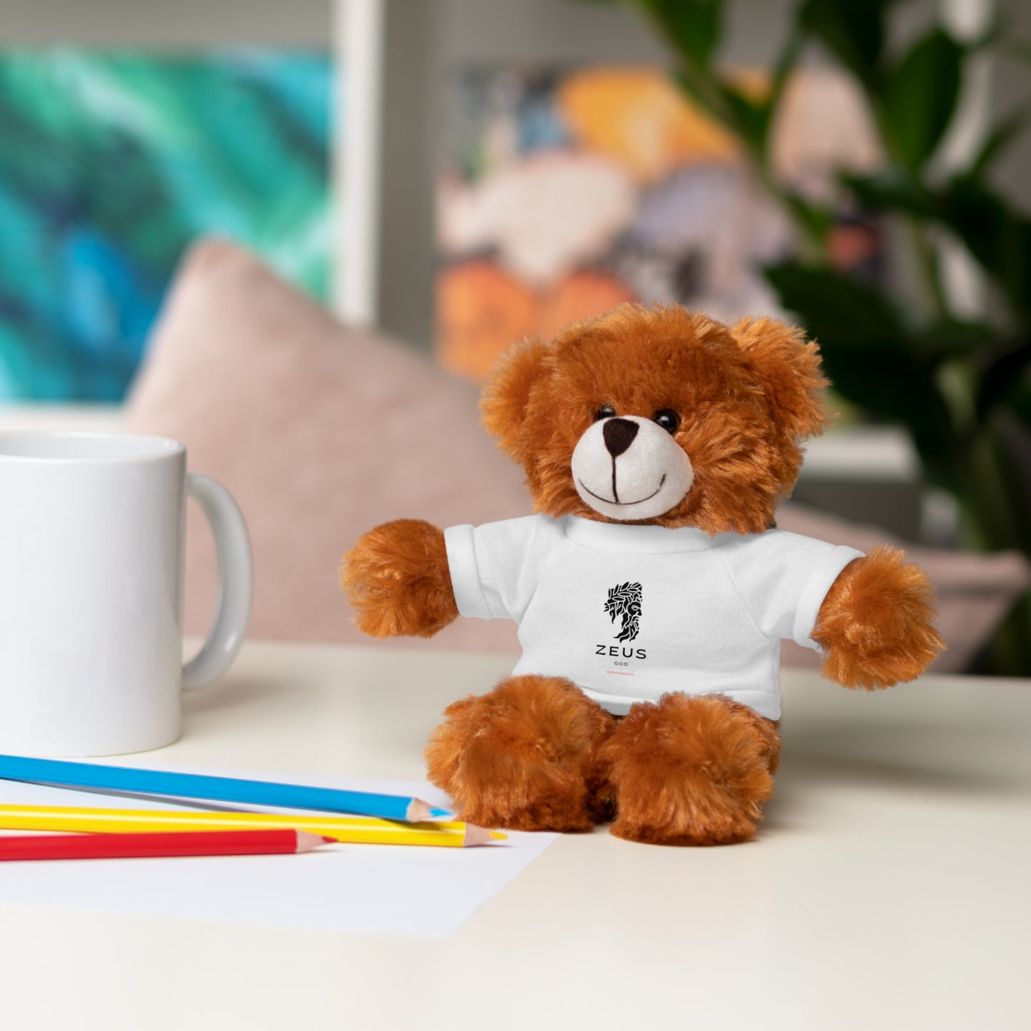 Zeus Stuffed Animals with Tee