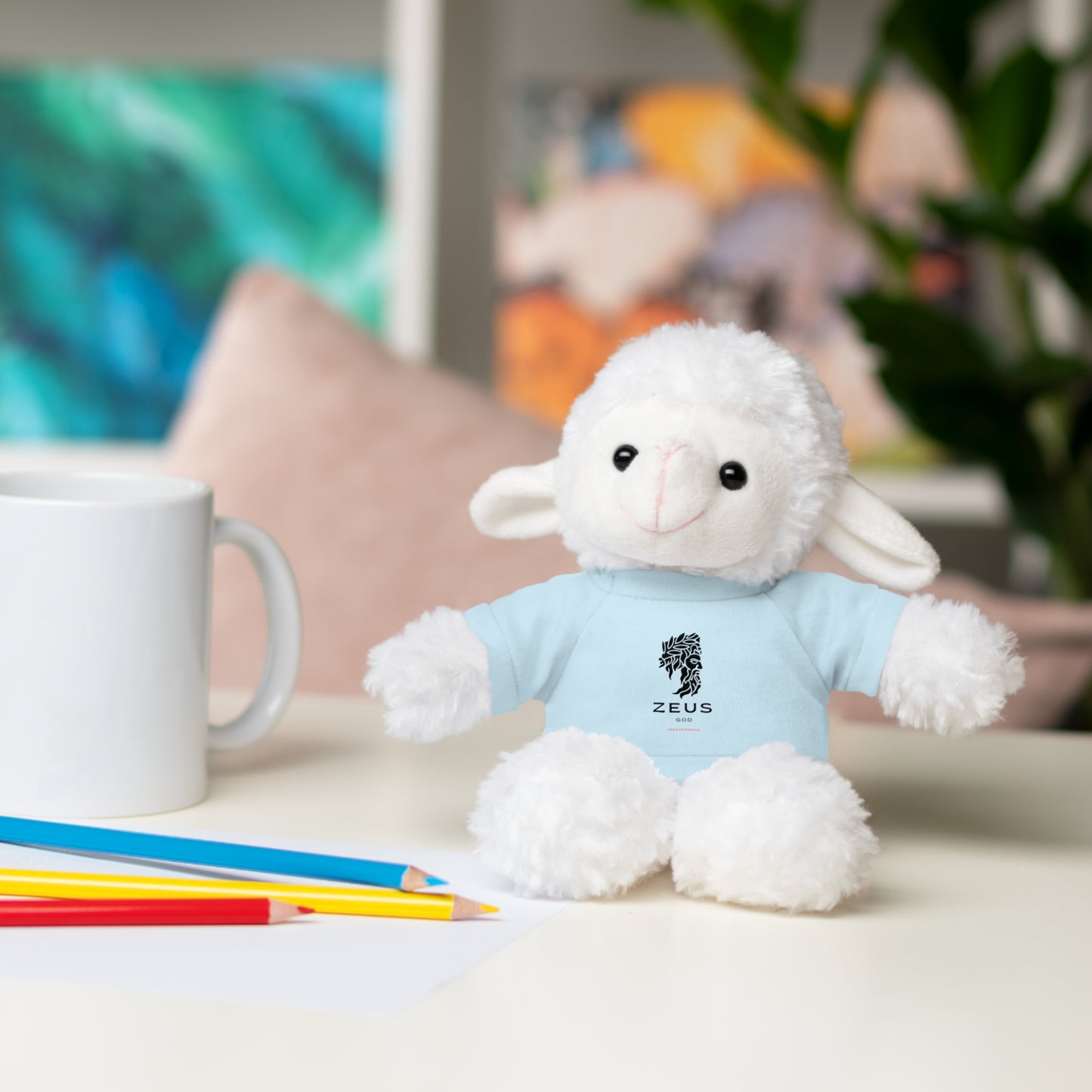 Zeus Stuffed Animals with Tee