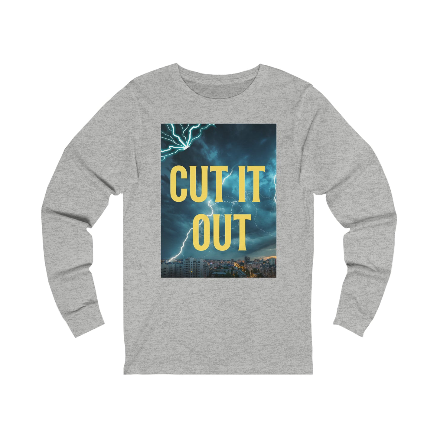 Zeus Cut It Out Long Sleeve Tee