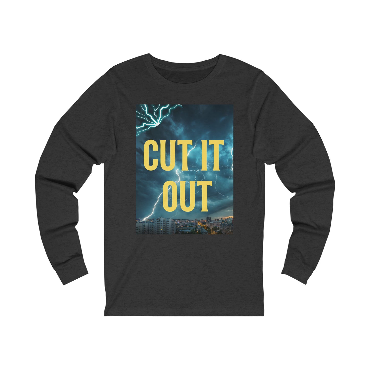 Zeus Cut It Out Long Sleeve Tee