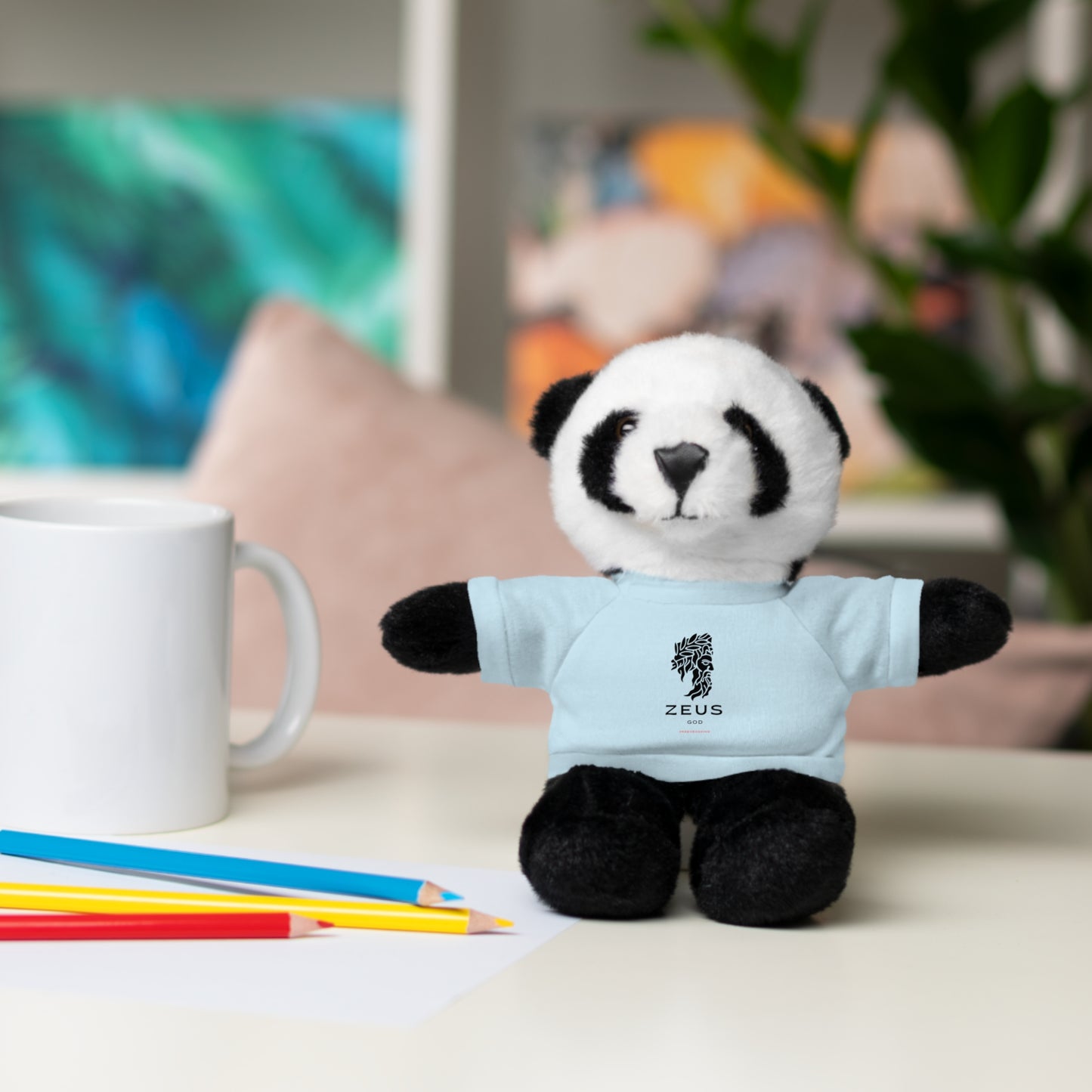Zeus Stuffed Animals with Tee