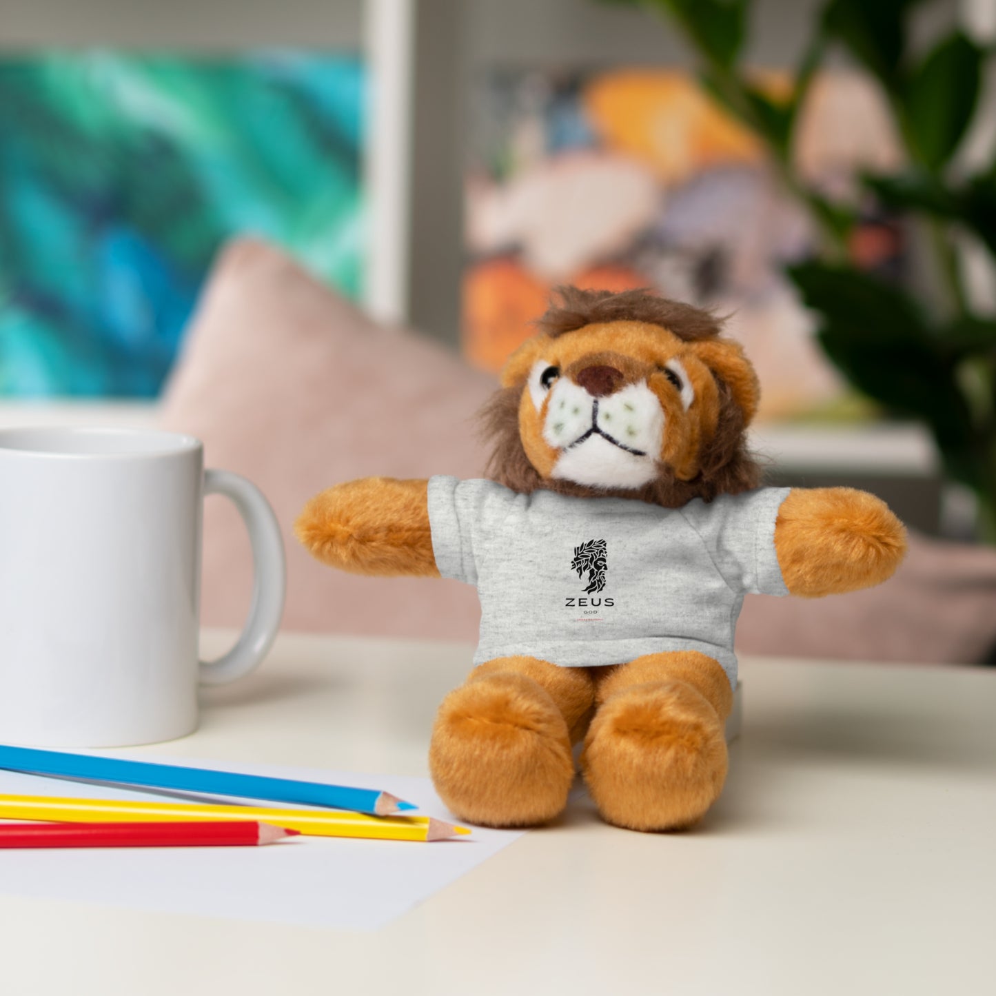 Zeus Stuffed Animals with Tee