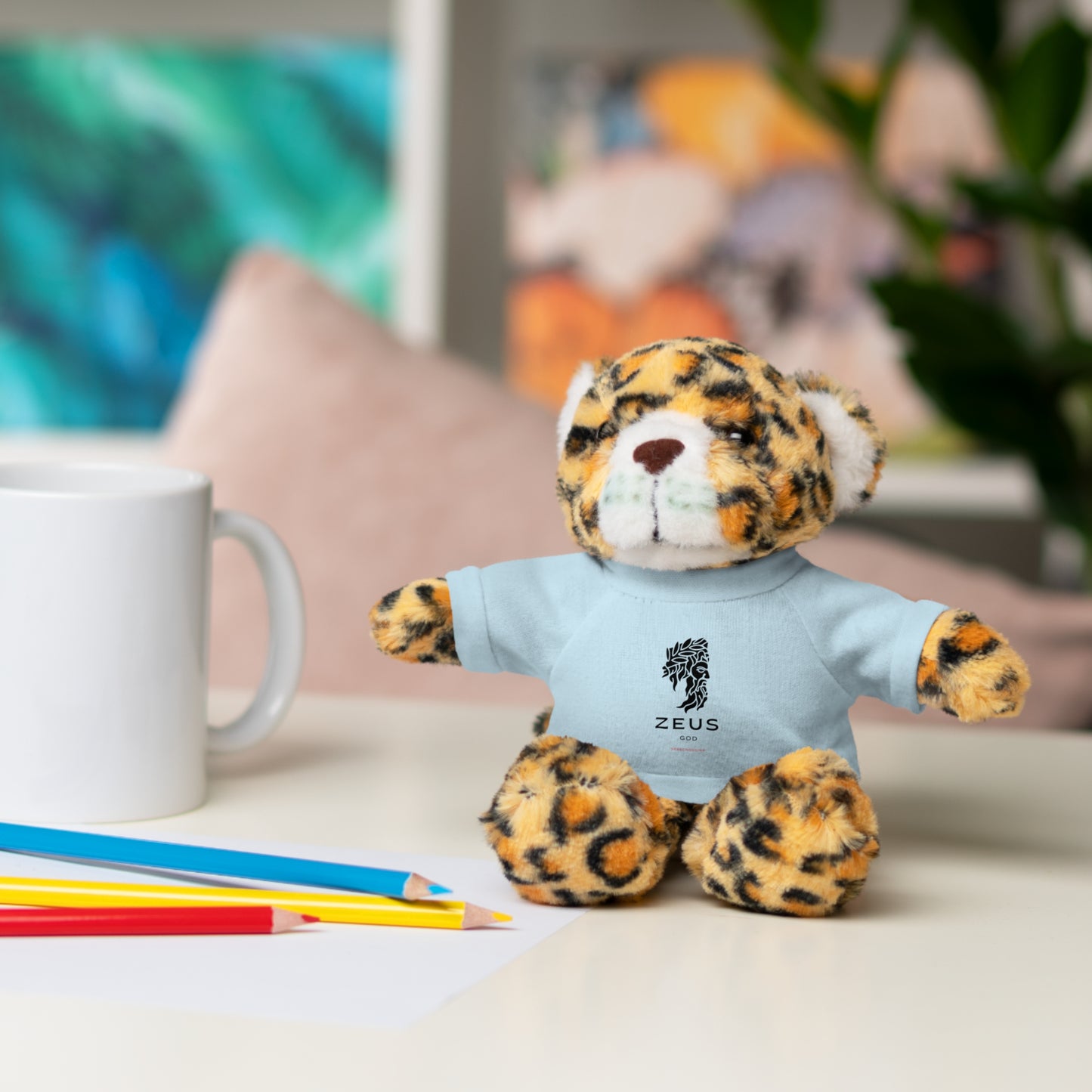 Zeus Stuffed Animals with Tee