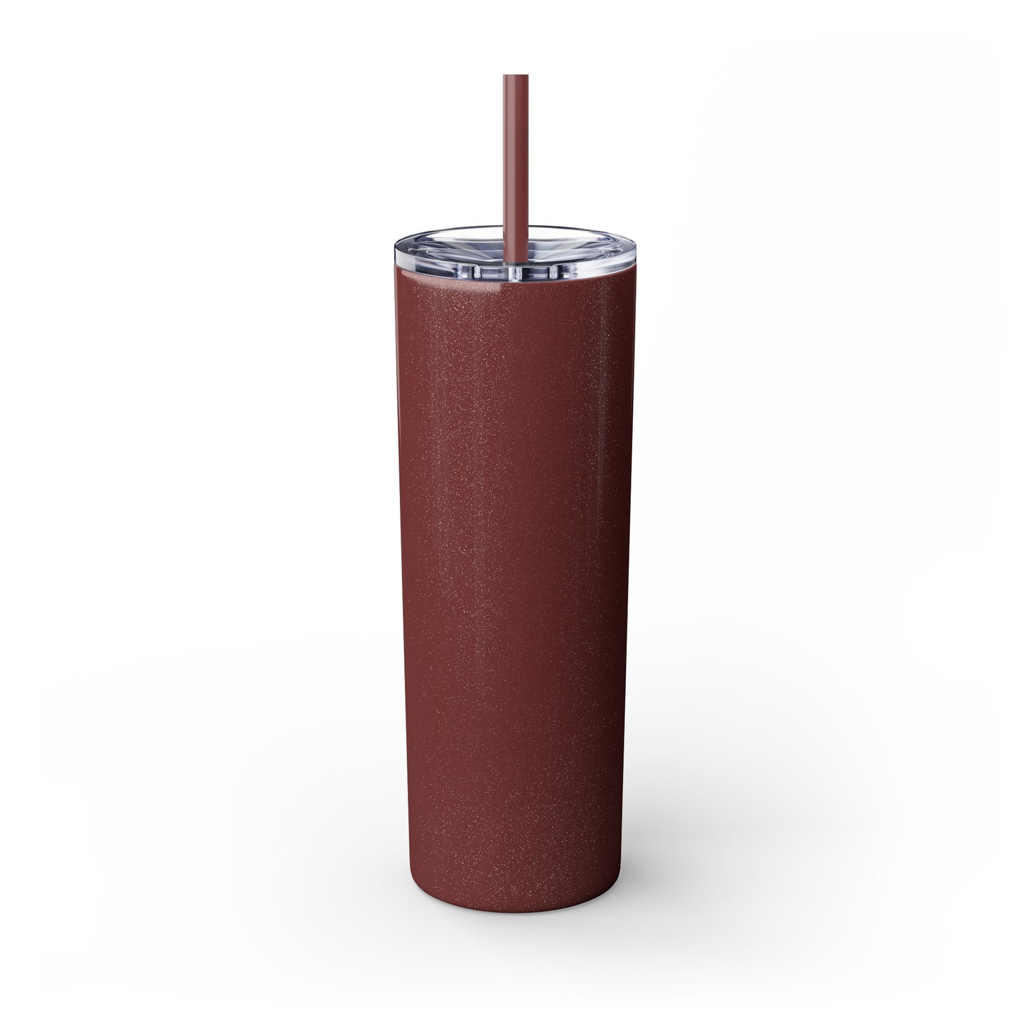 Zeus Skinny Tumbler with Straw, 20oz