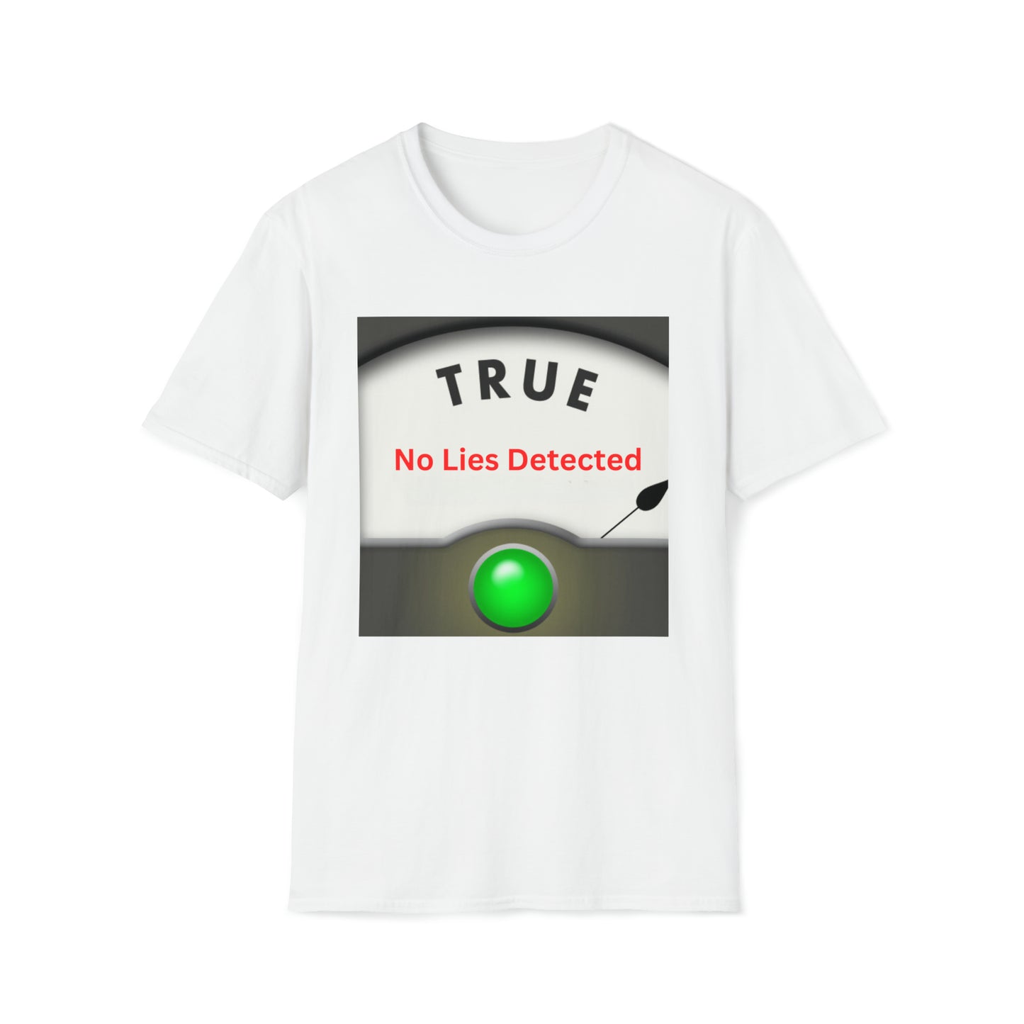 Zeus No Lies Detected Unisex Softstyle T-Shirt