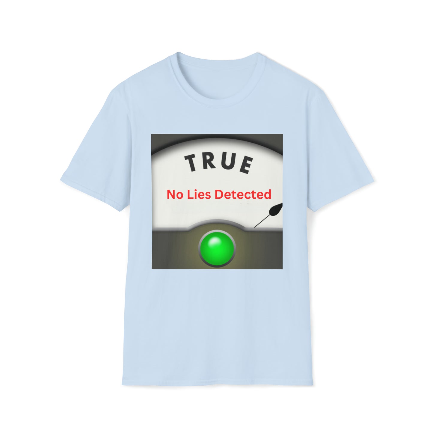 Zeus No Lies Detected Unisex Softstyle T-Shirt