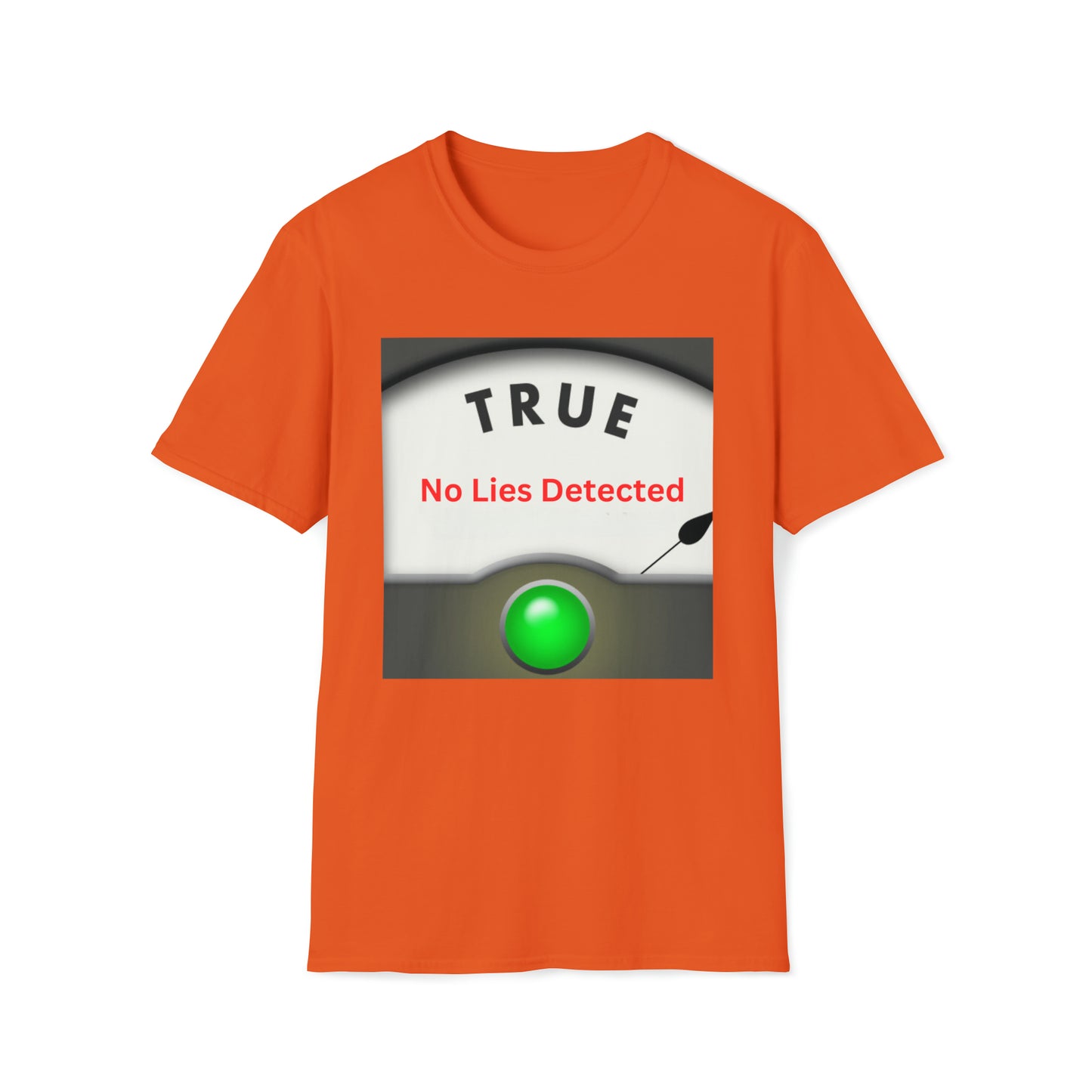 Zeus No Lies Detected Unisex Softstyle T-Shirt
