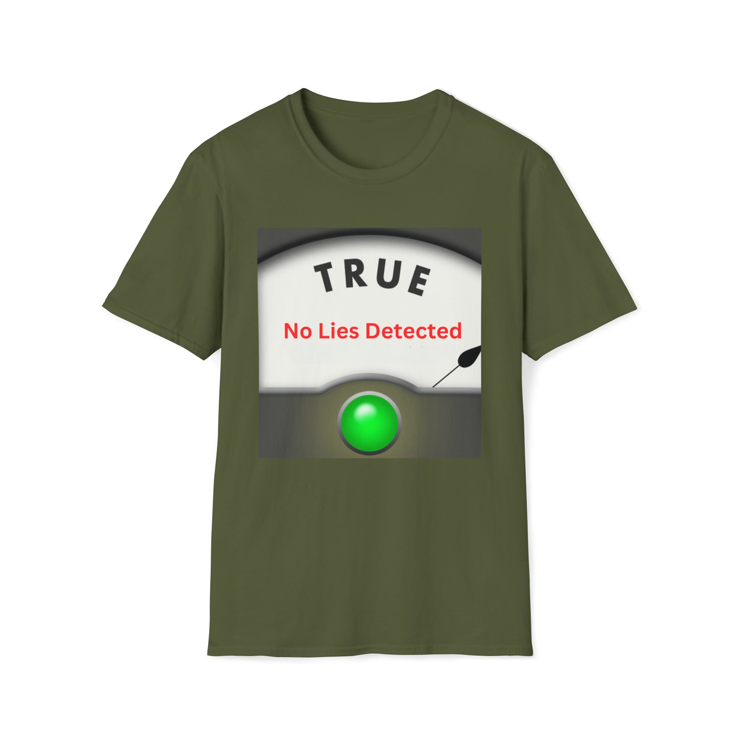 Zeus No Lies Detected Unisex Softstyle T-Shirt