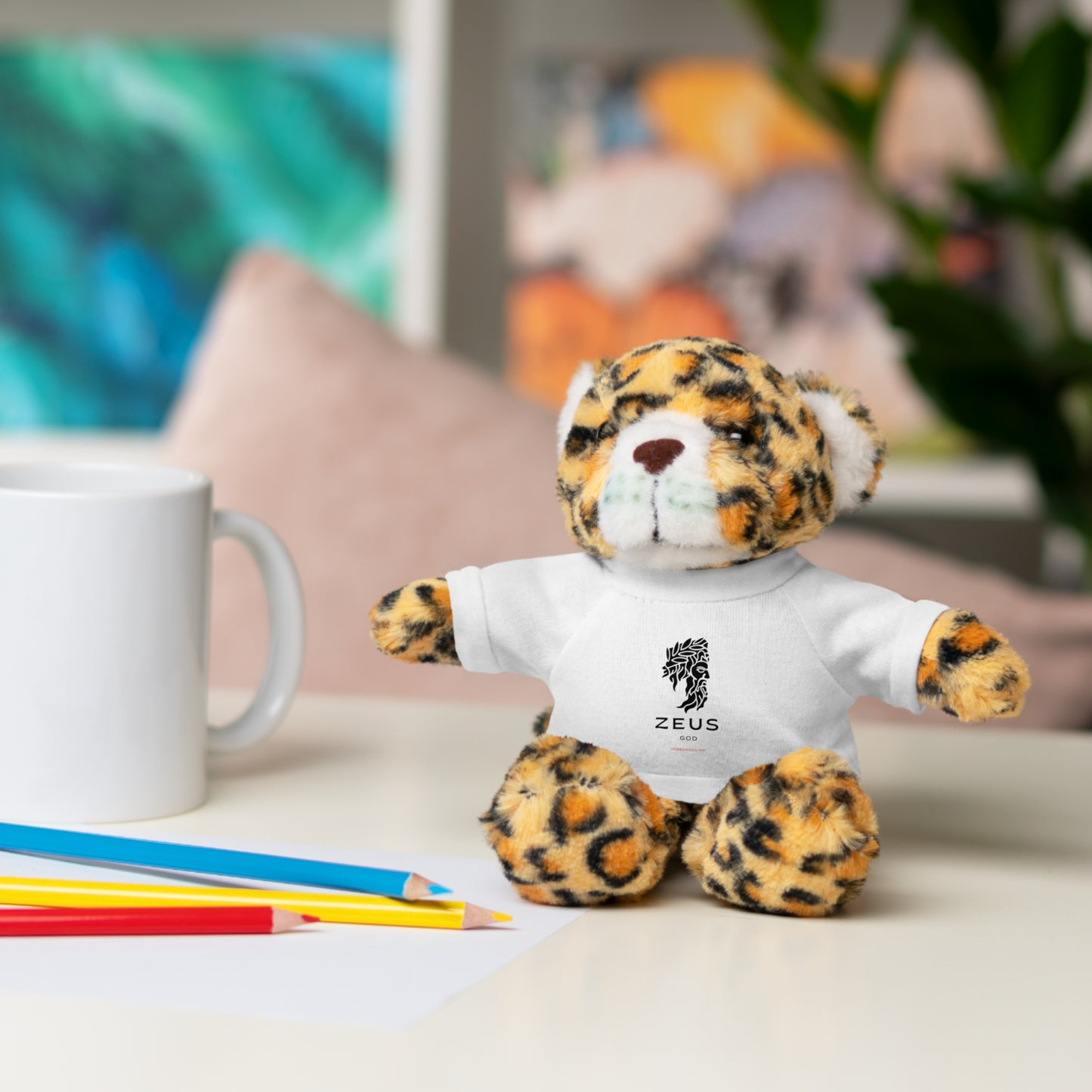 Zeus Stuffed Animals with Tee