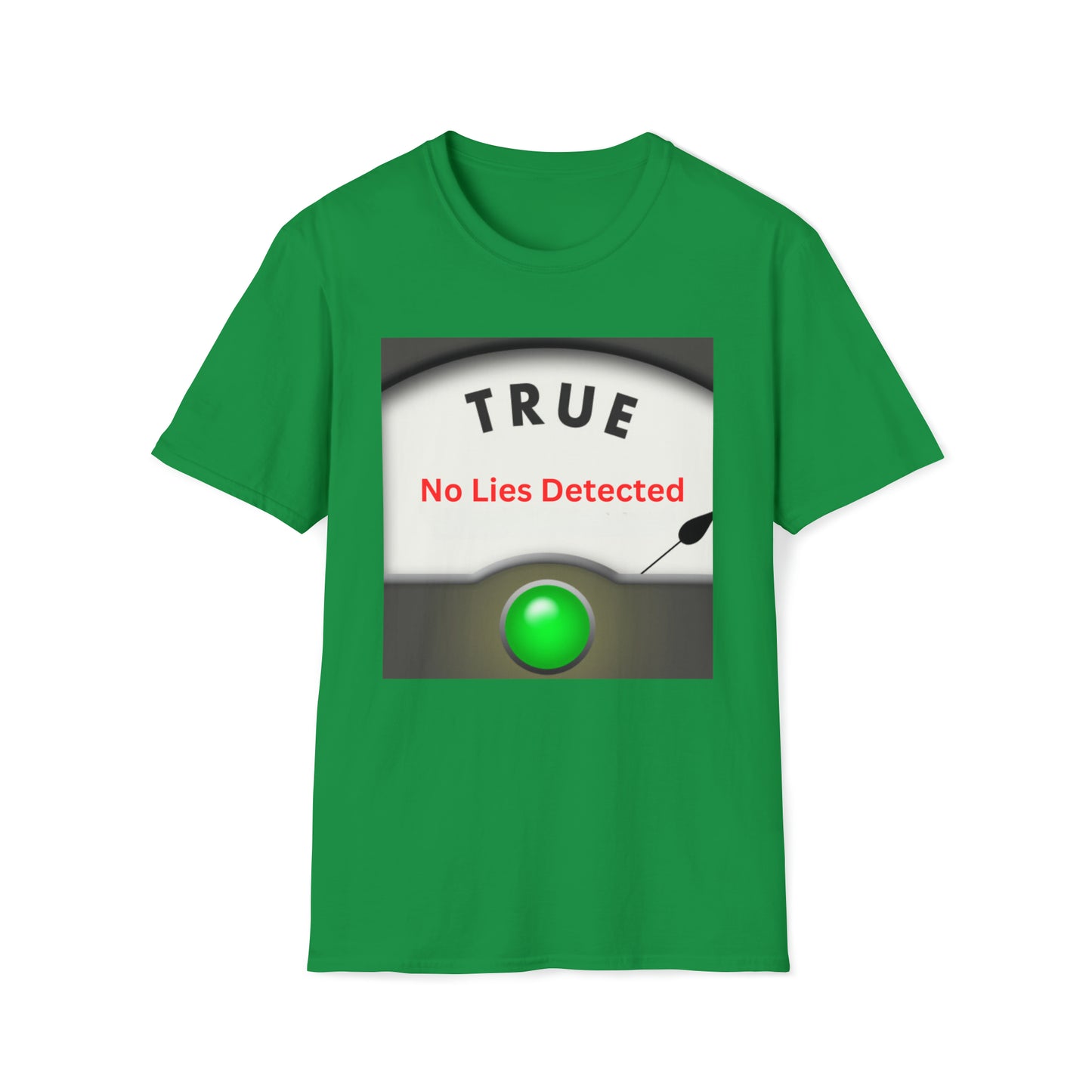 Zeus No Lies Detected Unisex Softstyle T-Shirt