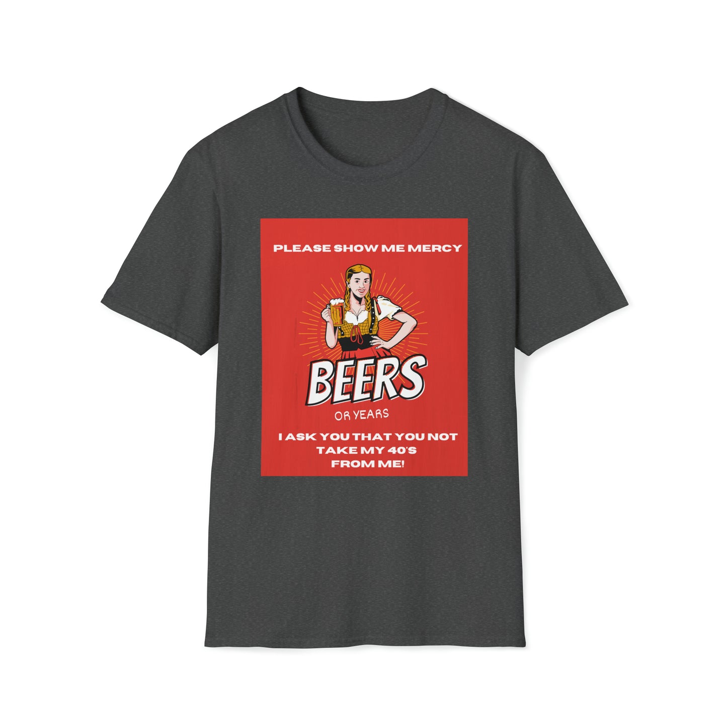 Zeus Beers Or Years Unisex Softstyle T-Shirt