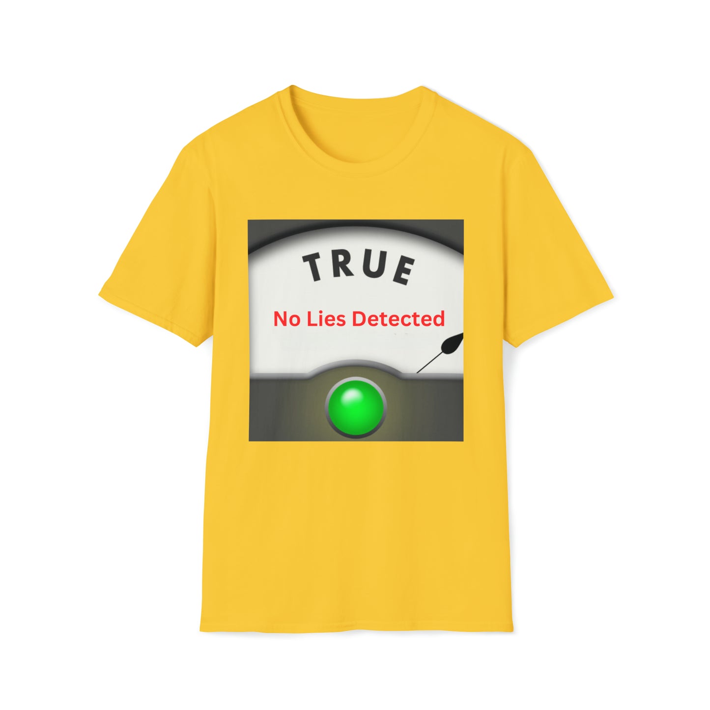Zeus No Lies Detected Unisex Softstyle T-Shirt