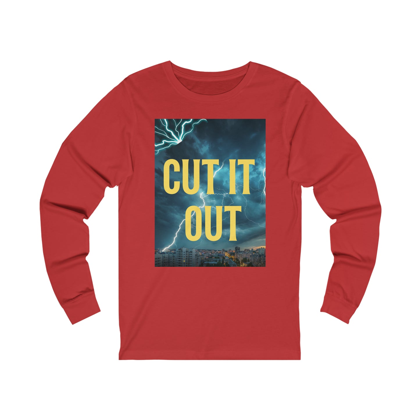 Zeus Cut It Out Long Sleeve Tee
