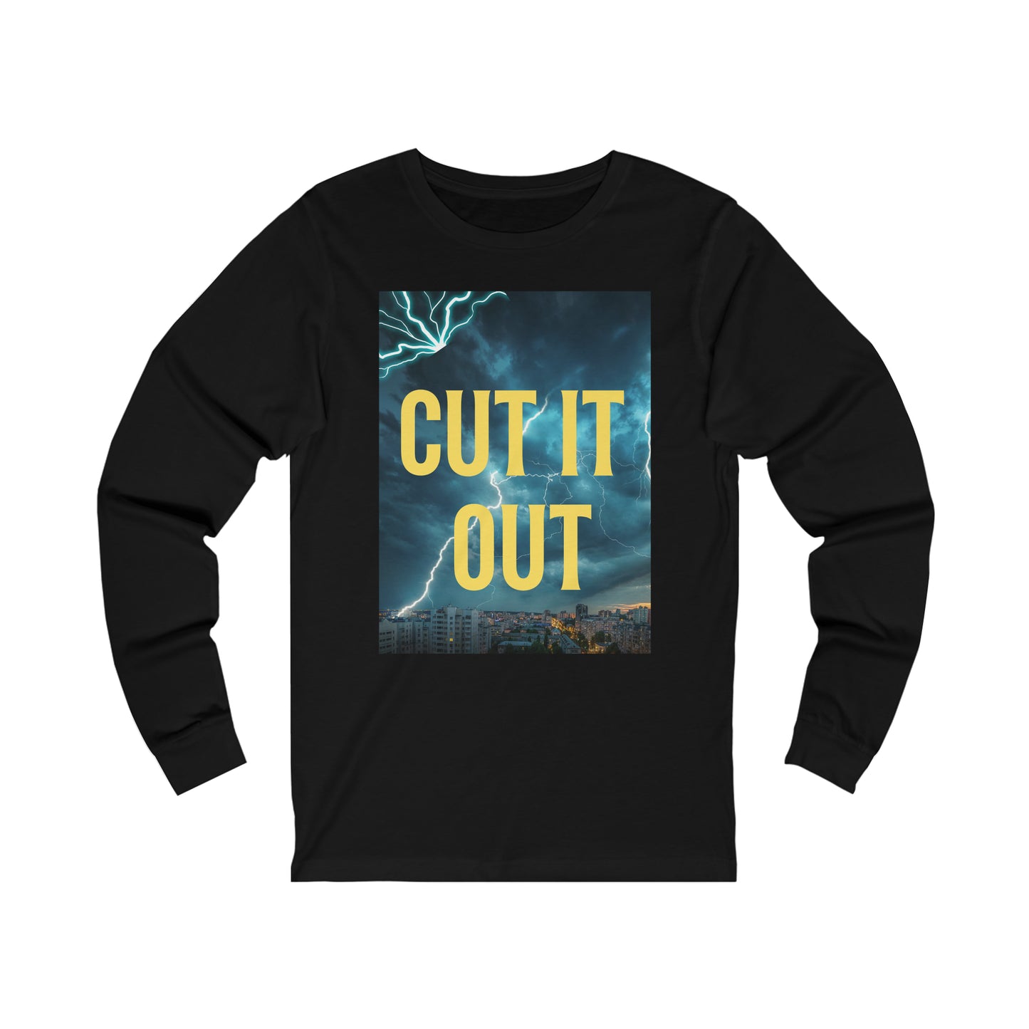 Zeus Cut It Out Long Sleeve Tee