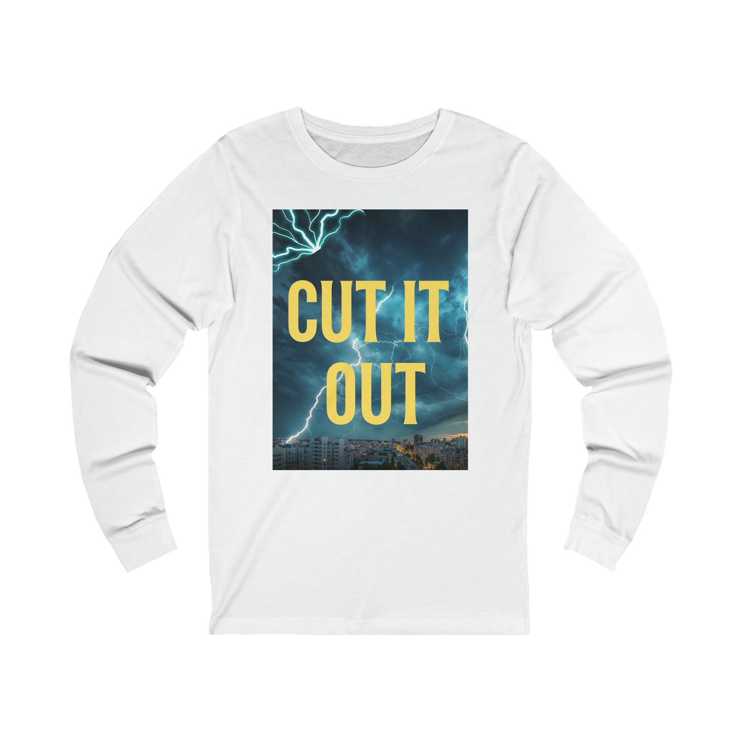 Zeus Cut It Out Long Sleeve Tee