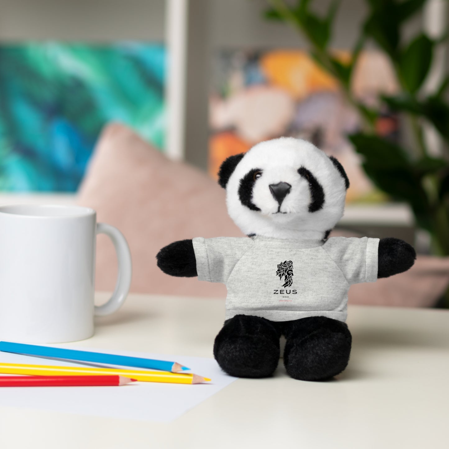 Zeus Stuffed Animals with Tee