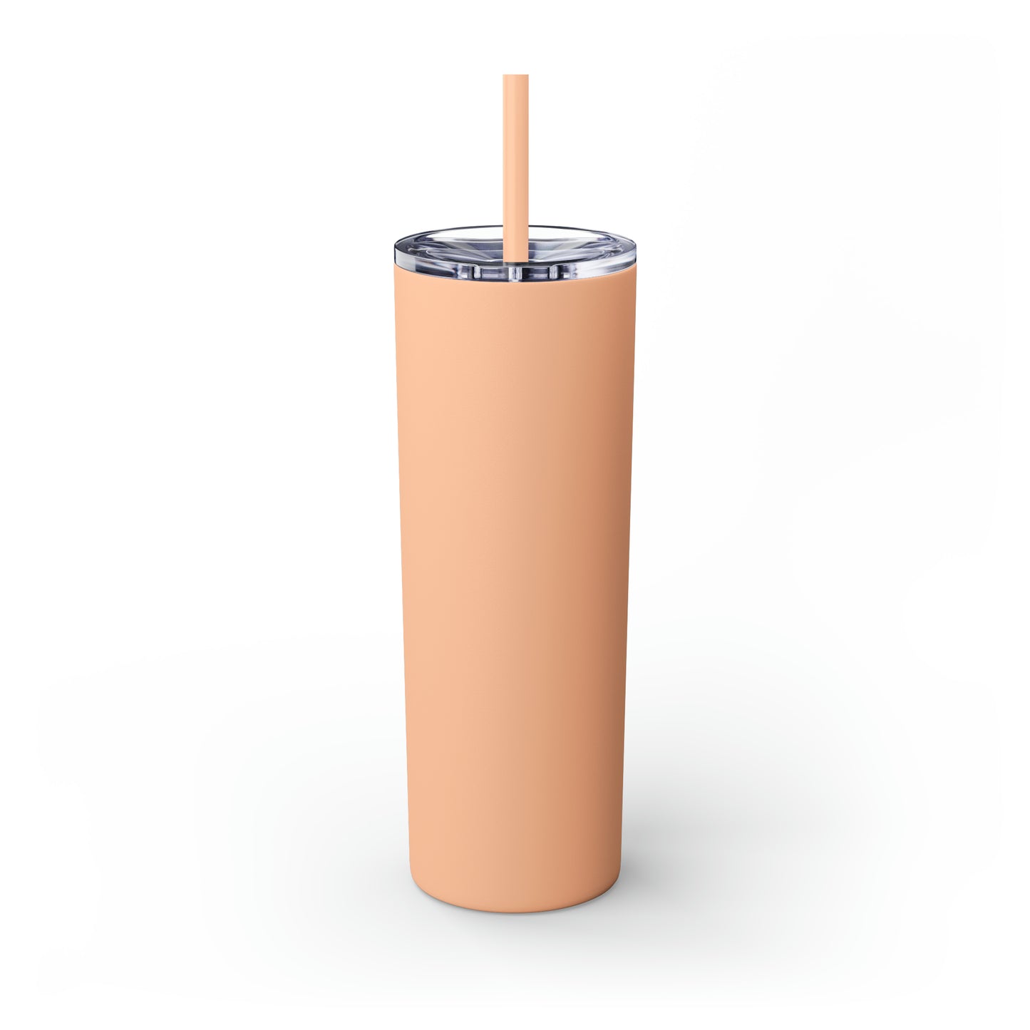 Zeus Skinny Tumbler with Straw, 20oz