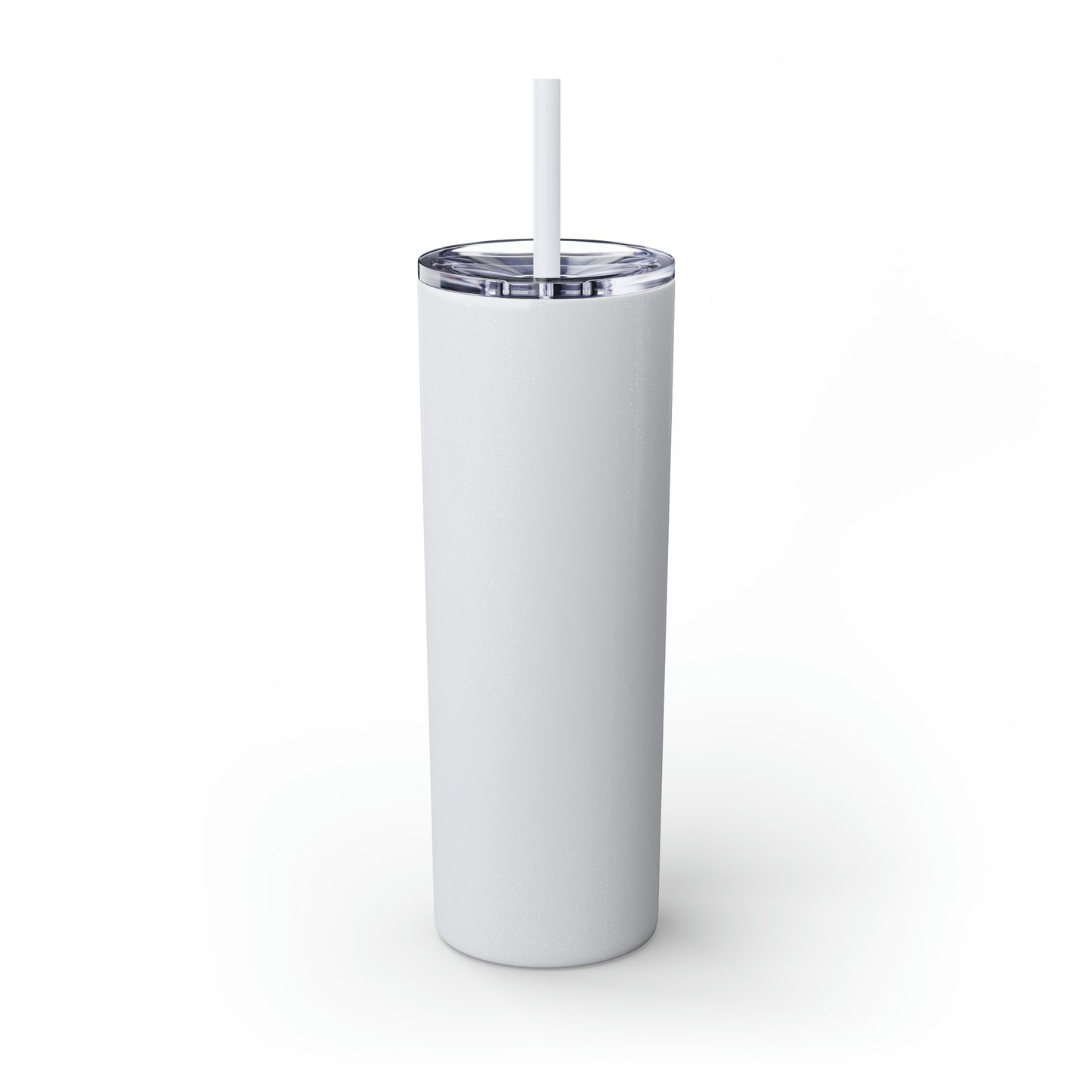 Zeus Skinny Tumbler with Straw, 20oz