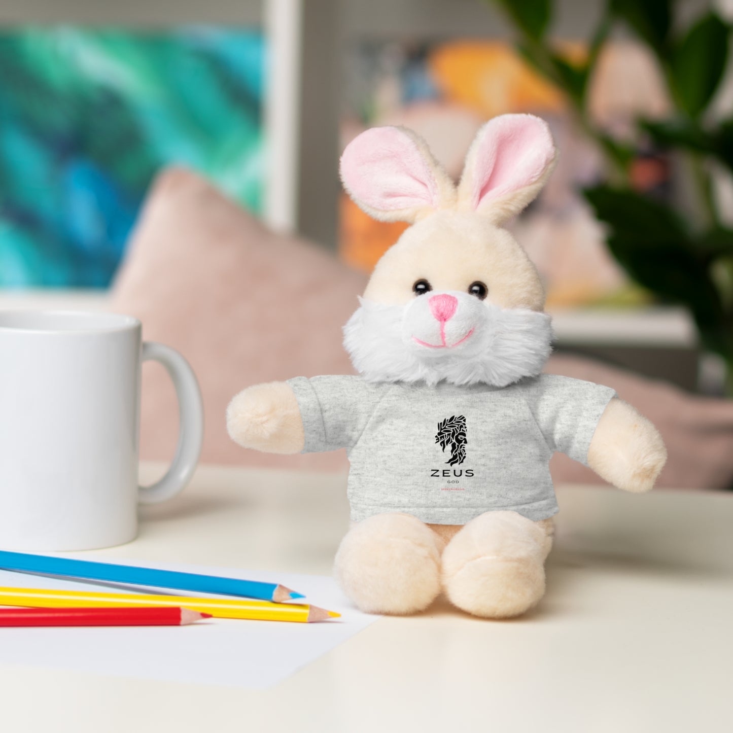 Zeus Stuffed Animals with Tee