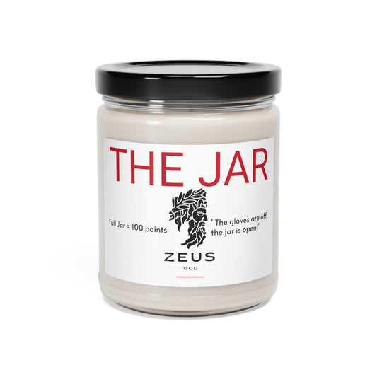 Zeus Jar:  The Gloves Are Off - Scented Soy Candle, 9oz