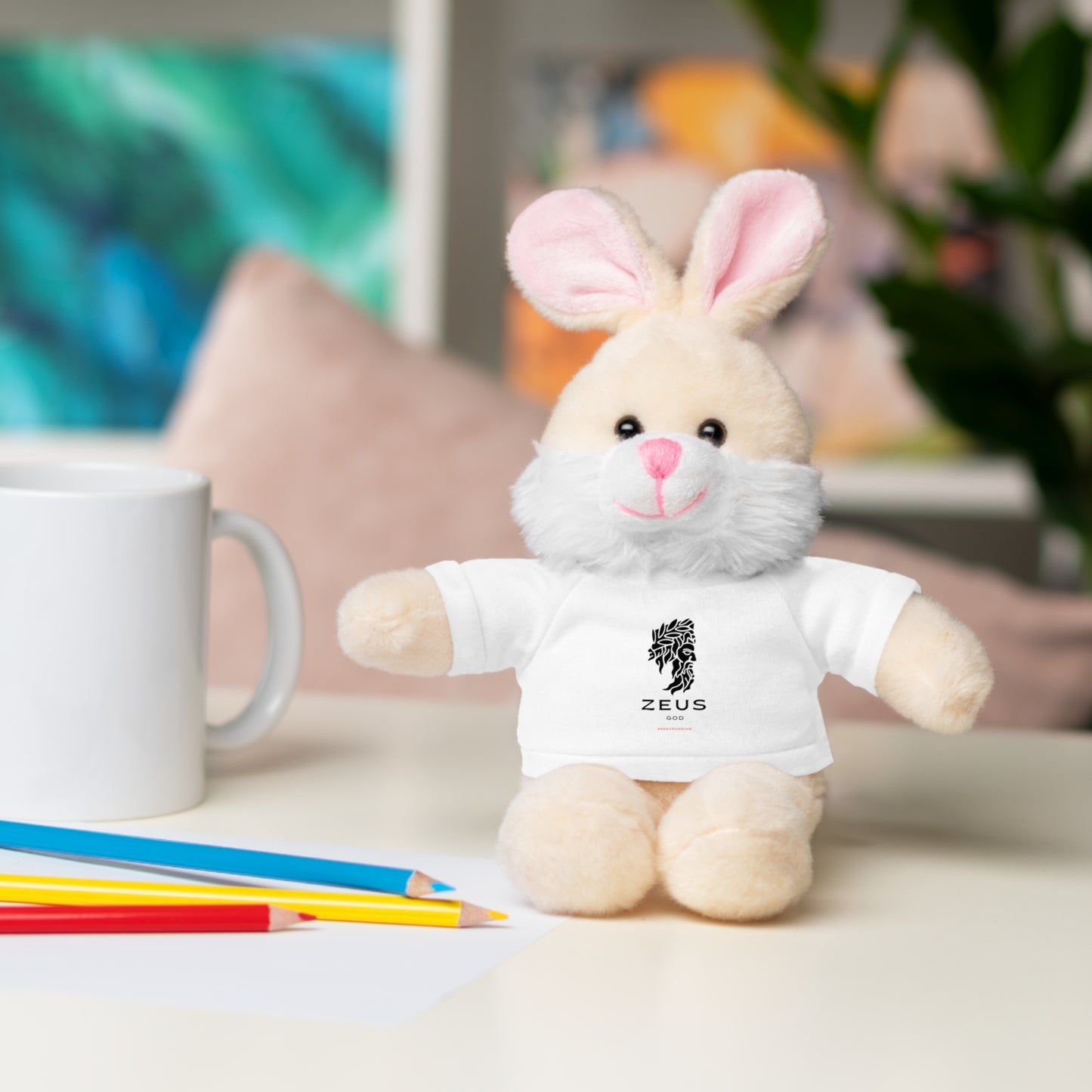 Zeus Stuffed Animals with Tee
