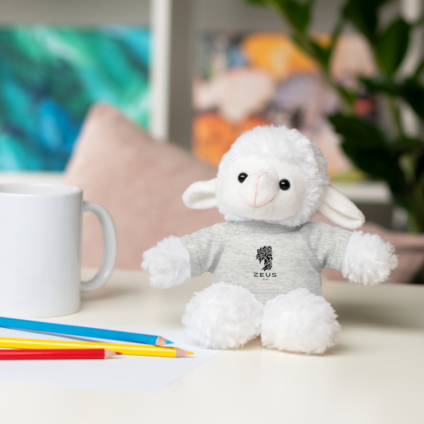 Zeus Stuffed Animals with Tee