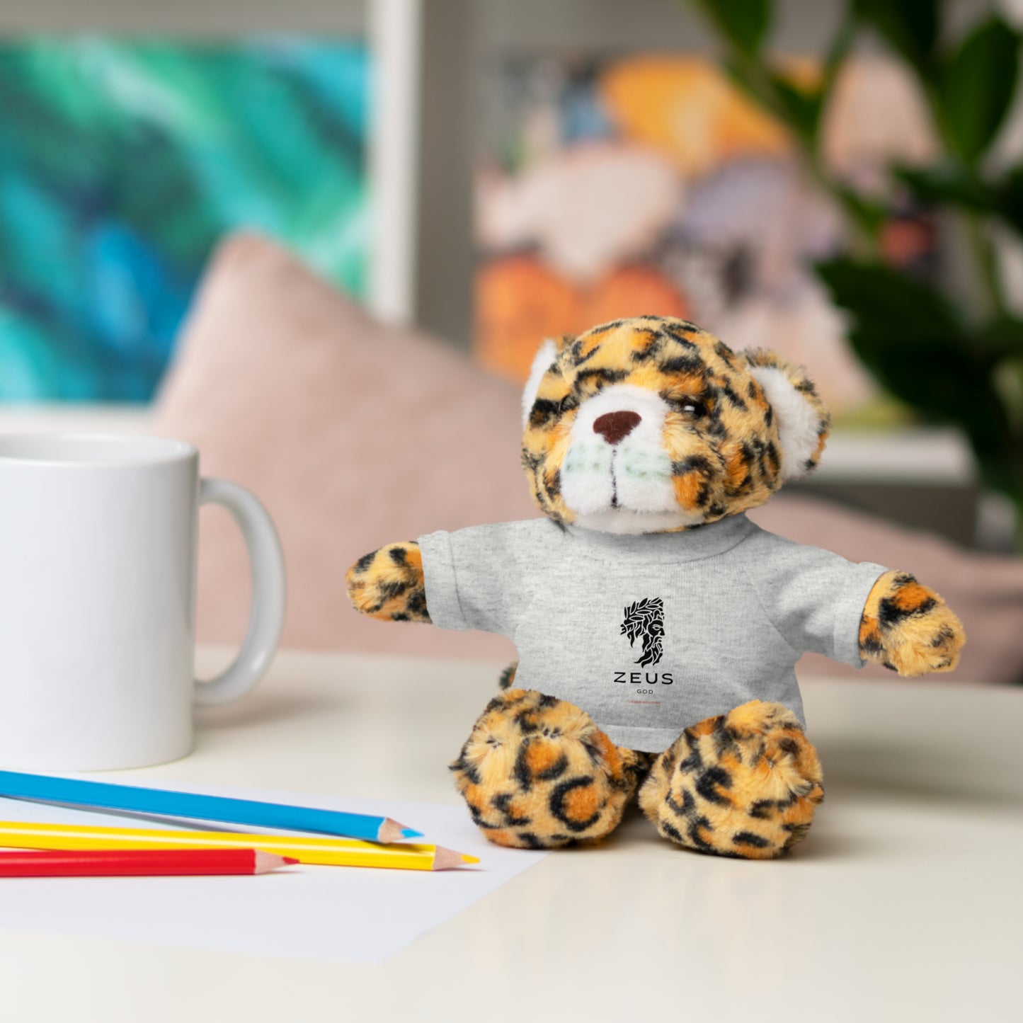 Zeus Stuffed Animals with Tee
