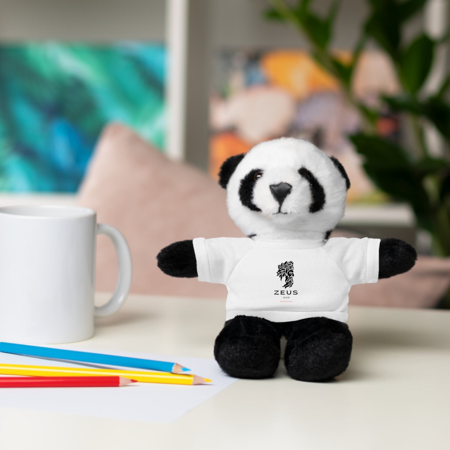 Zeus Stuffed Animals with Tee