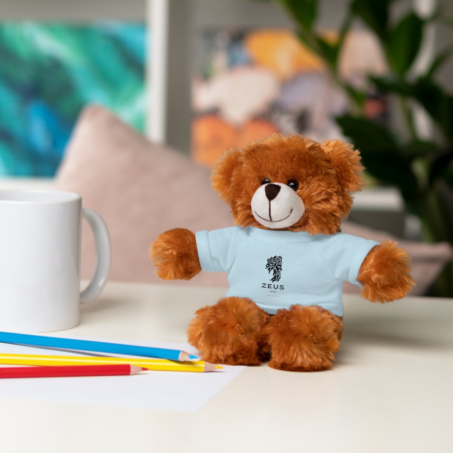 Zeus Stuffed Animals with Tee