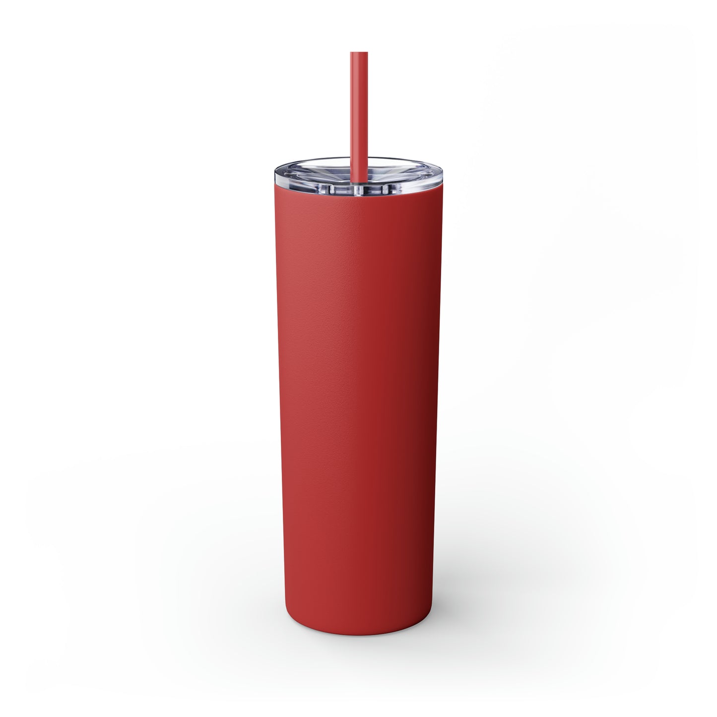 Zeus Skinny Tumbler with Straw, 20oz