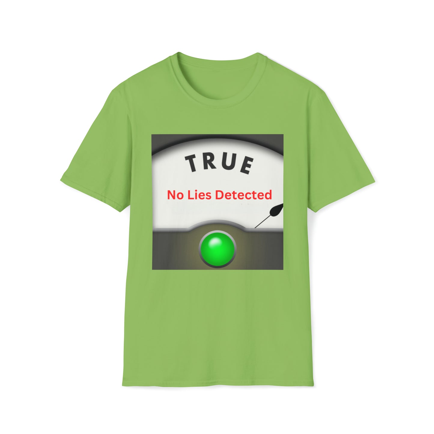 Zeus No Lies Detected Unisex Softstyle T-Shirt
