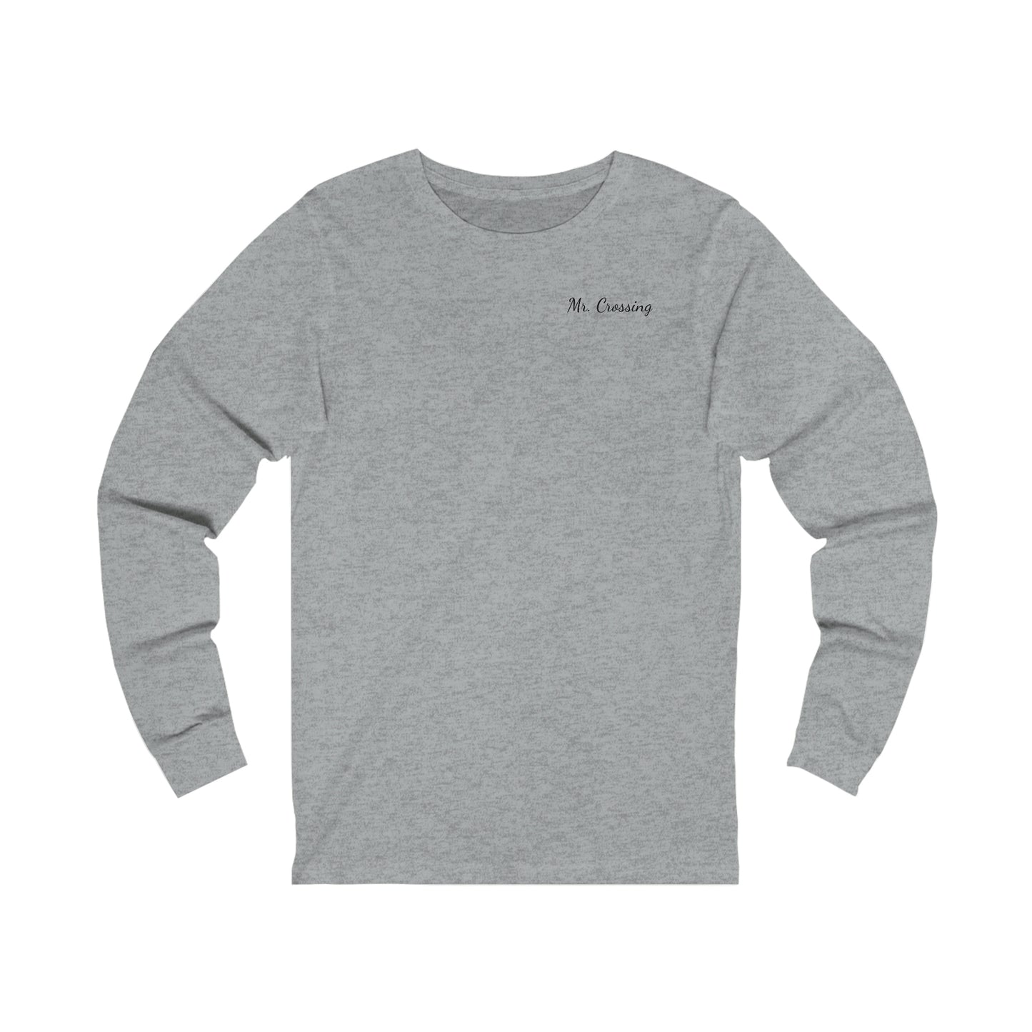 Mr. Crossing Unisex Jersey Long Sleeve Tee