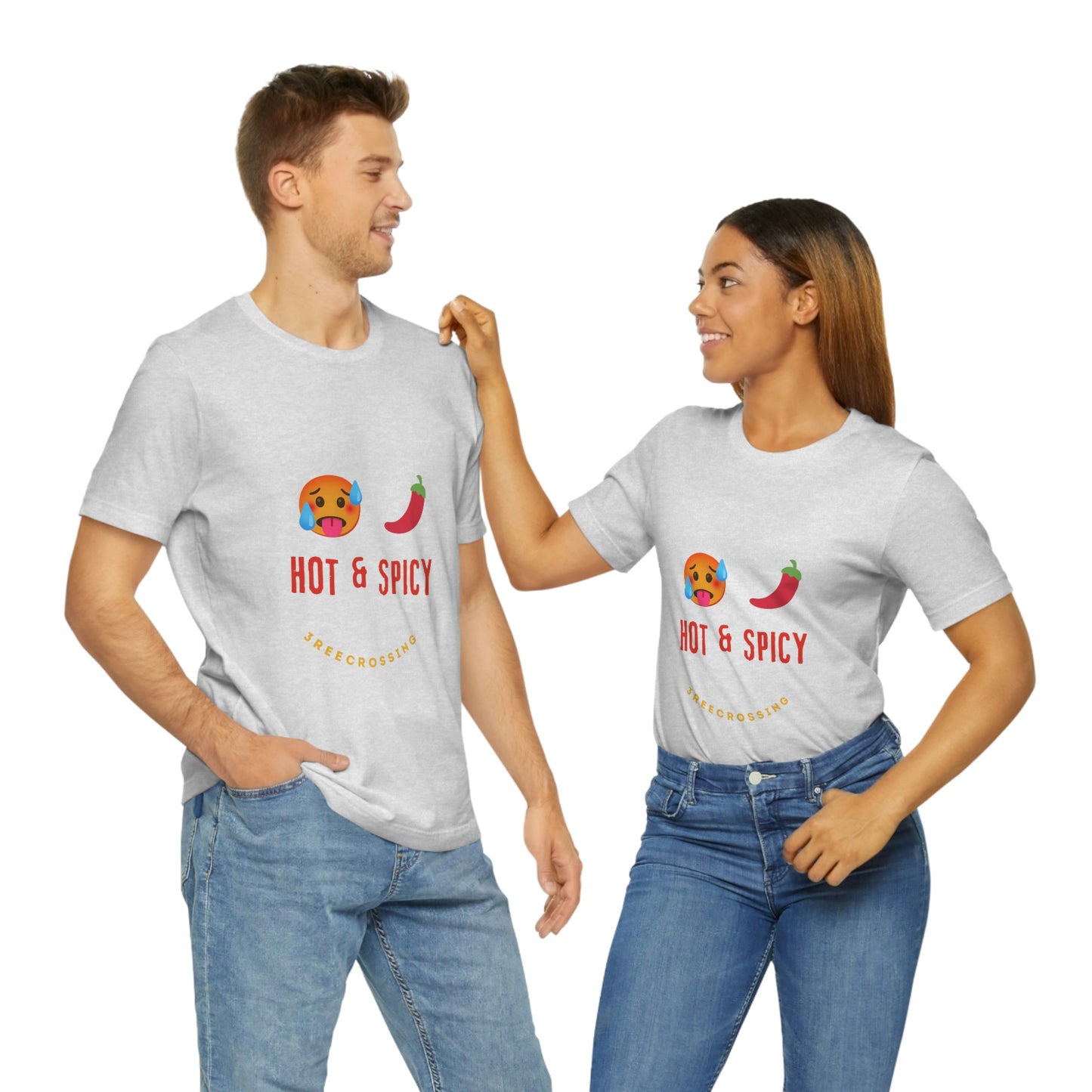 Hot And Spicy Jersey Short Sleeve Tee