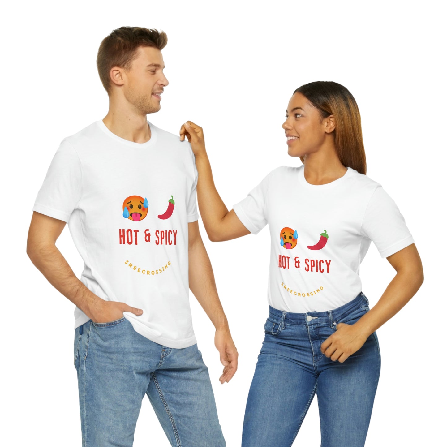 Hot And Spicy Jersey Short Sleeve Tee