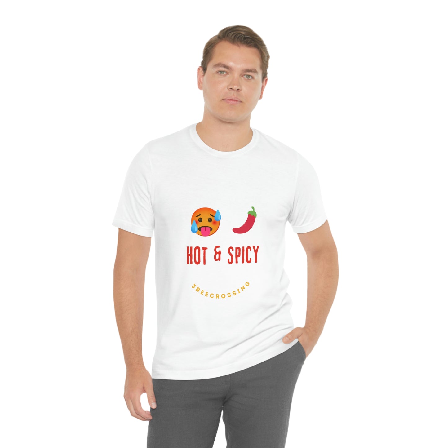 Hot And Spicy Jersey Short Sleeve Tee