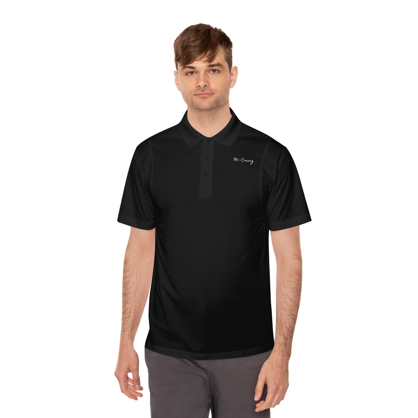 Mr. Crossing Men's Sport Polo Shirt