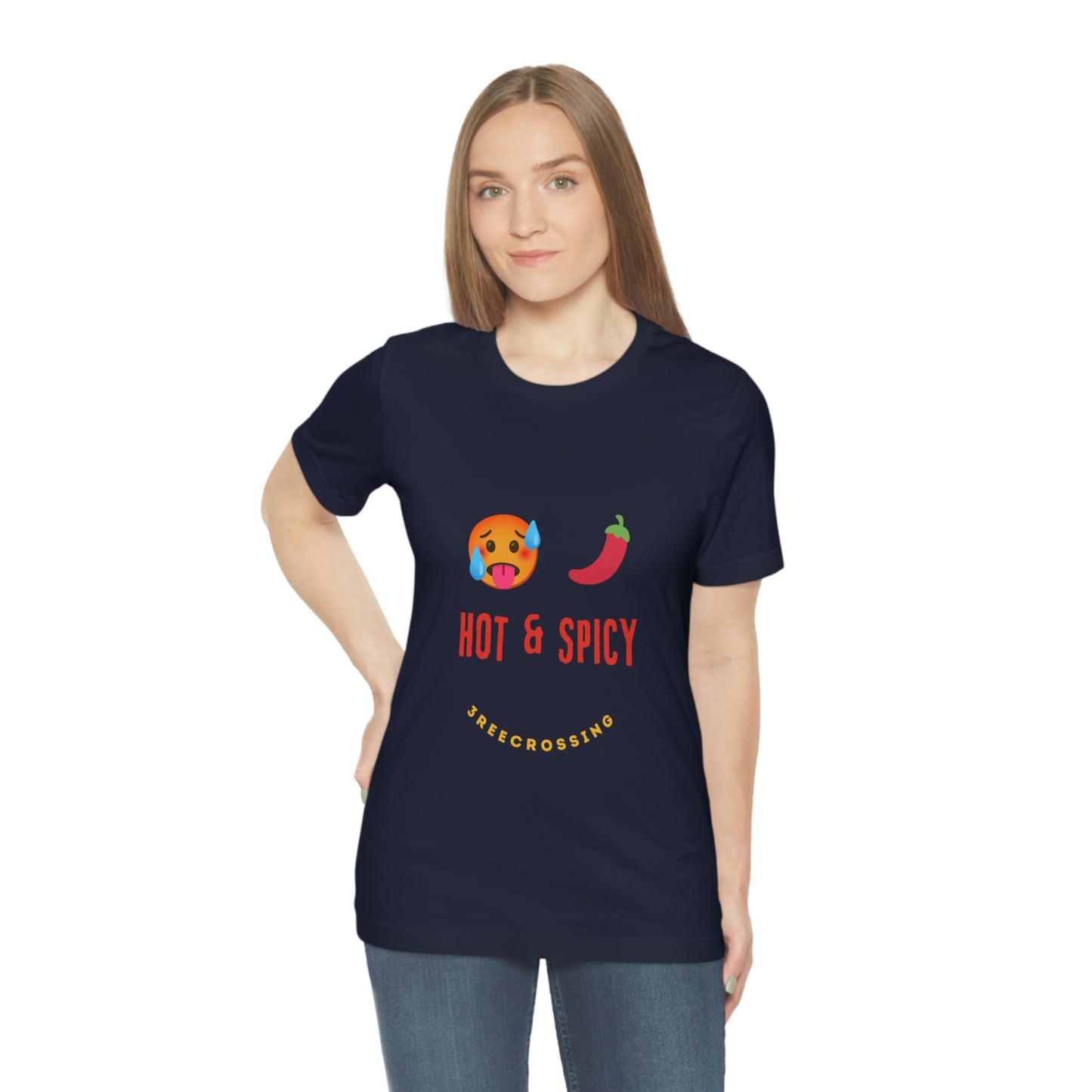 Hot And Spicy Jersey Short Sleeve Tee