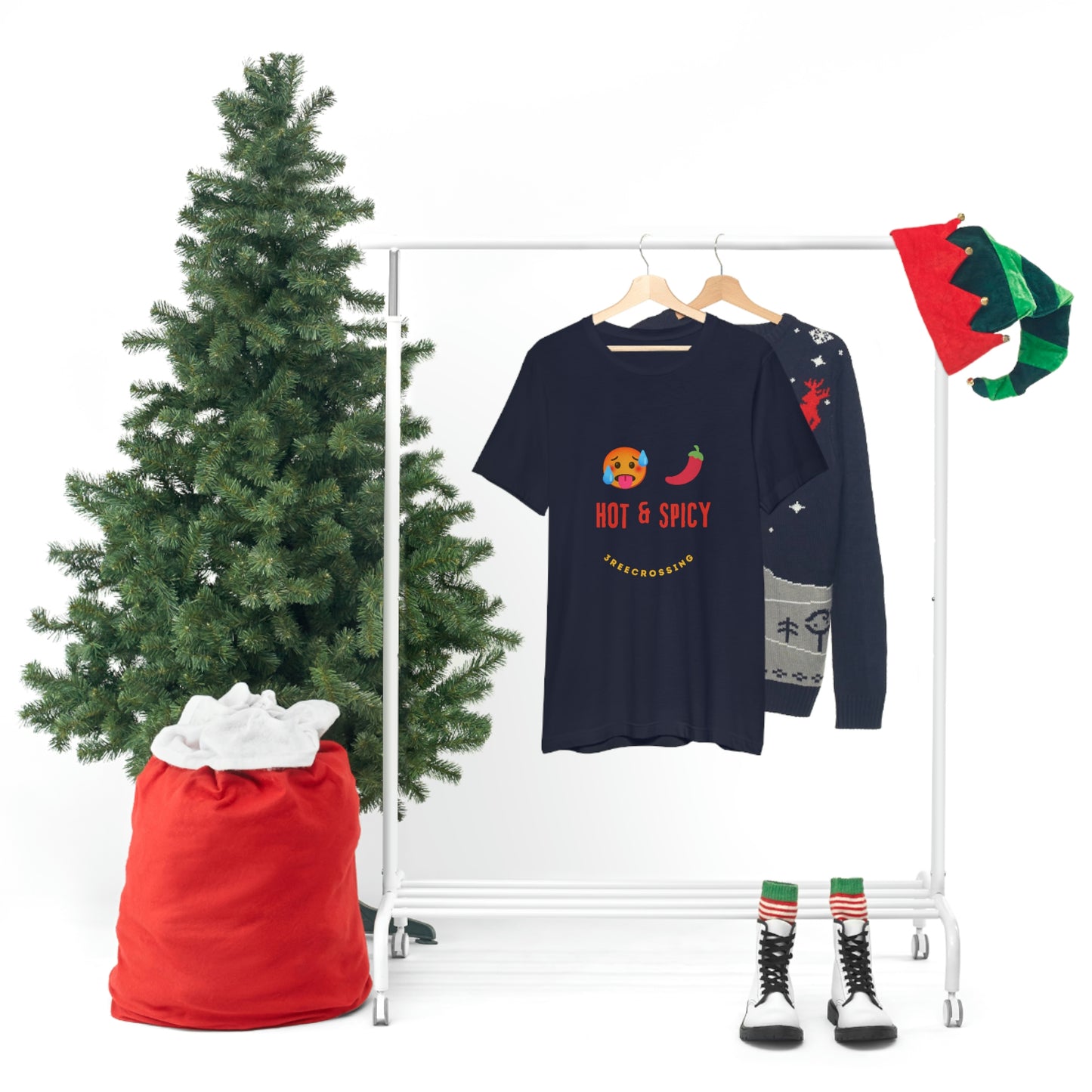 Hot And Spicy Jersey Short Sleeve Tee