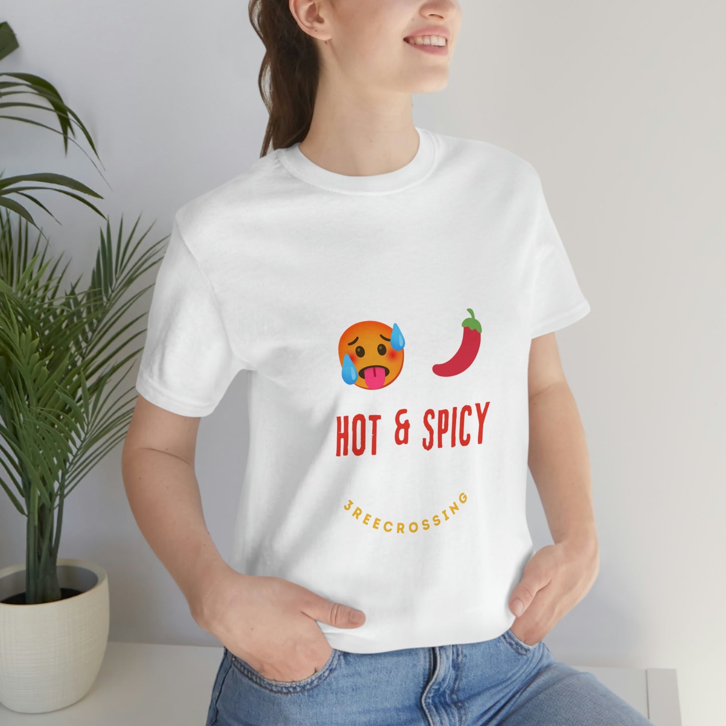 Hot And Spicy Jersey Short Sleeve Tee