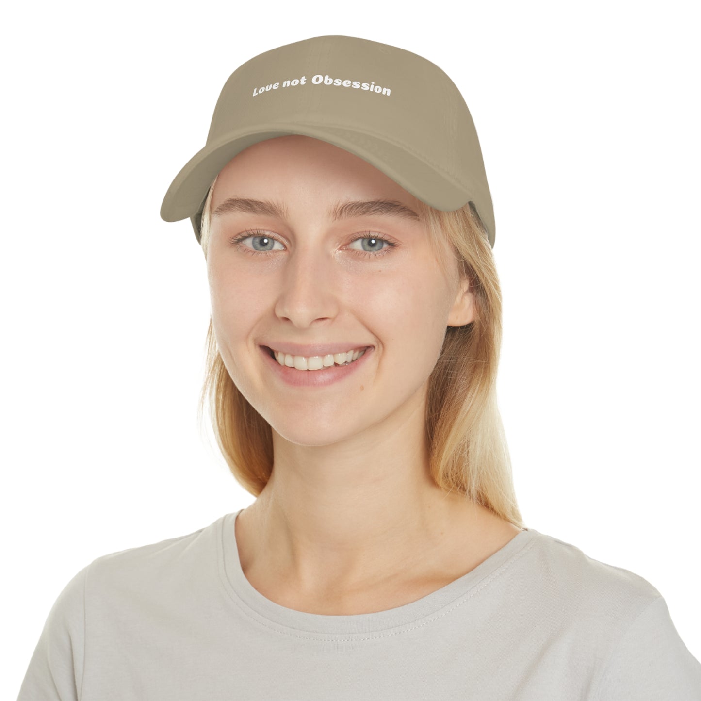 Love not Obsession Low Profile Baseball Cap