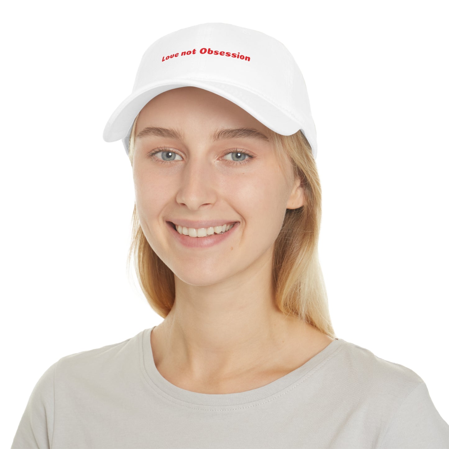 Love not Obsession Low Profile Baseball Cap