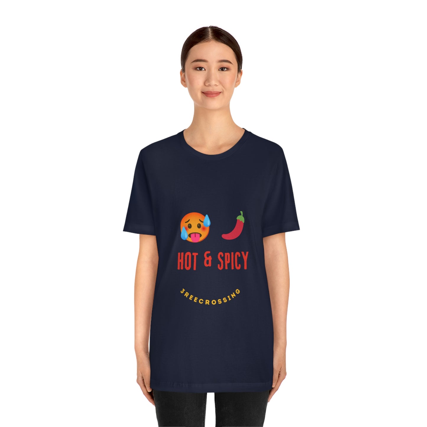 Hot And Spicy Jersey Short Sleeve Tee