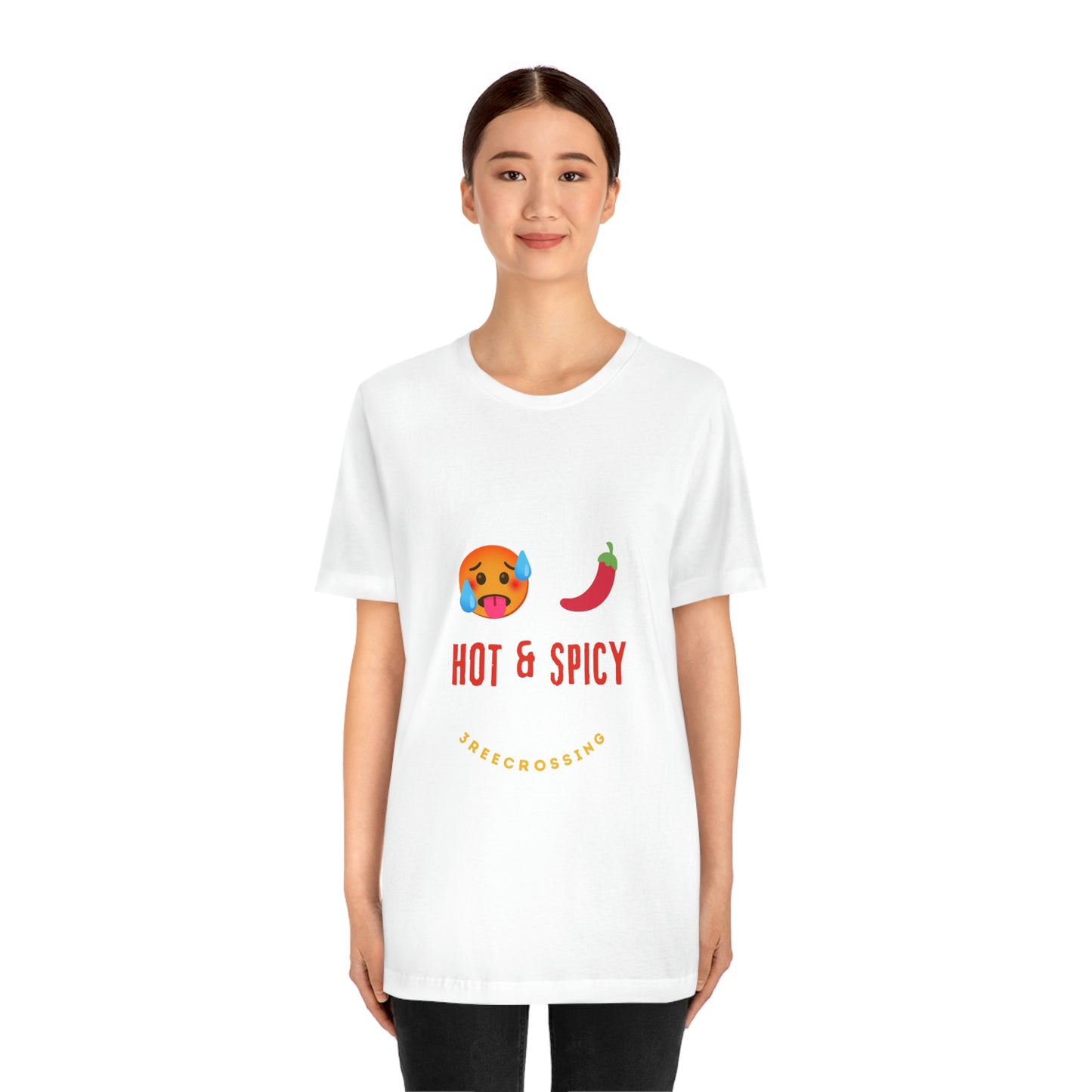 Hot And Spicy Jersey Short Sleeve Tee